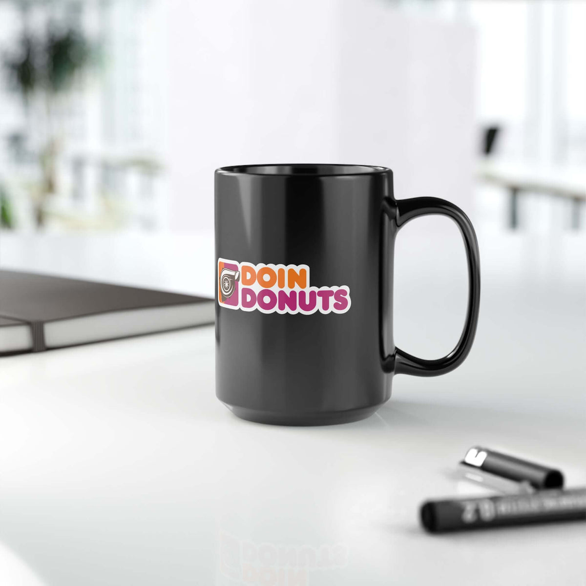 Doin Donuts Coffee Mug coffee cup - gearhead gift idea