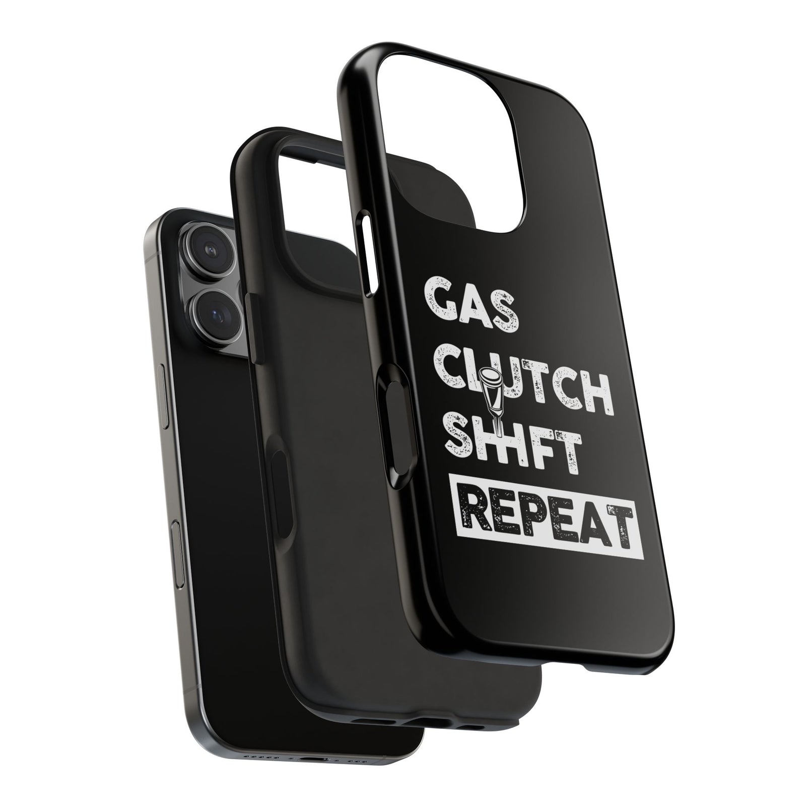 Gas Clutch Shift Repeat Phone Case | JDM Manual Transmission Gift