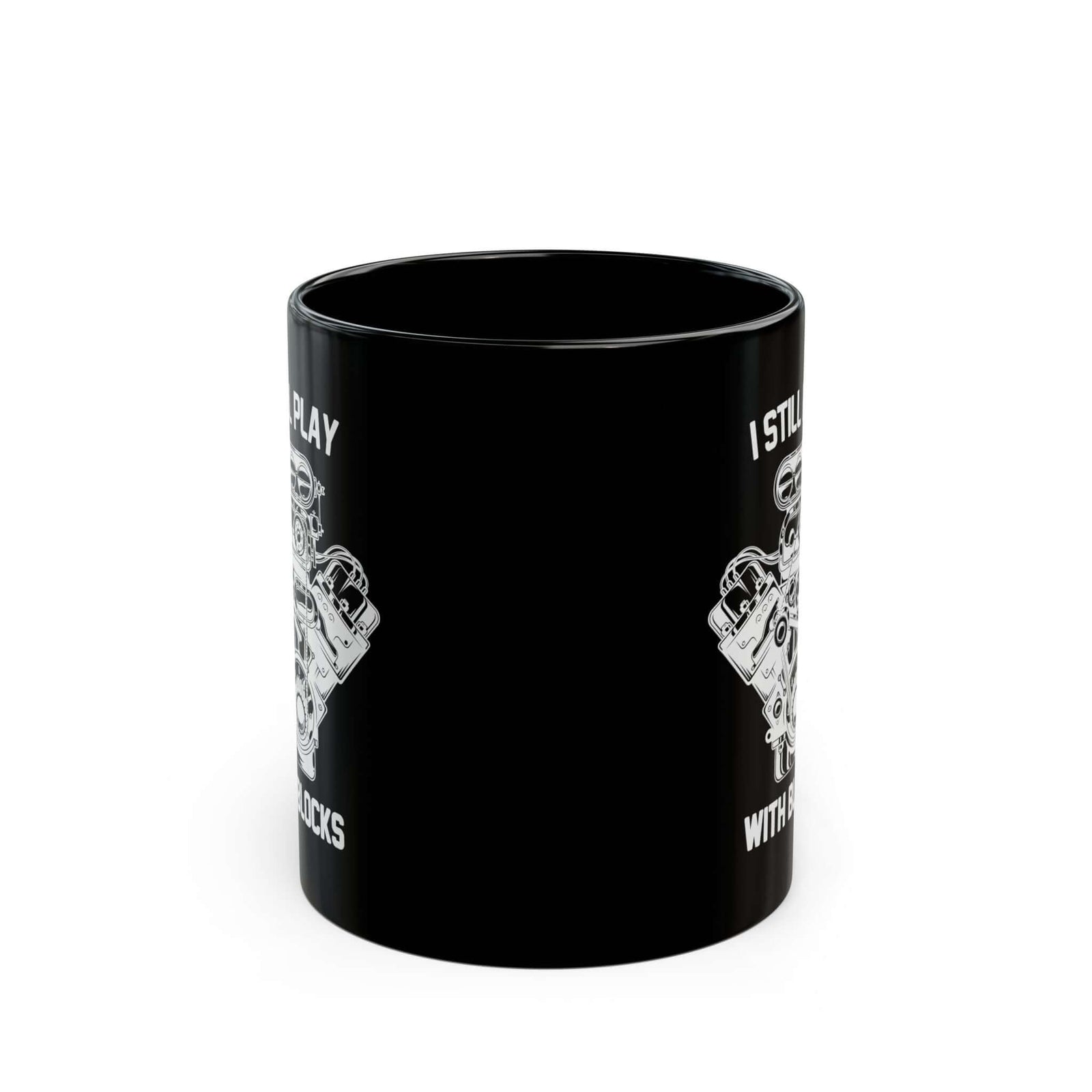 I Still Play With Blocks Coffee Mug coffee mug - funny car guy gift