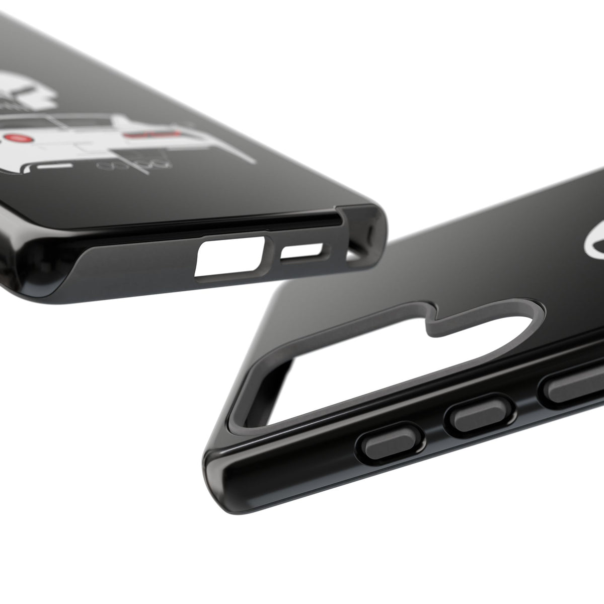 Corvette Punisher Skull Tough Phone Case | Muscle Car Guy Gift