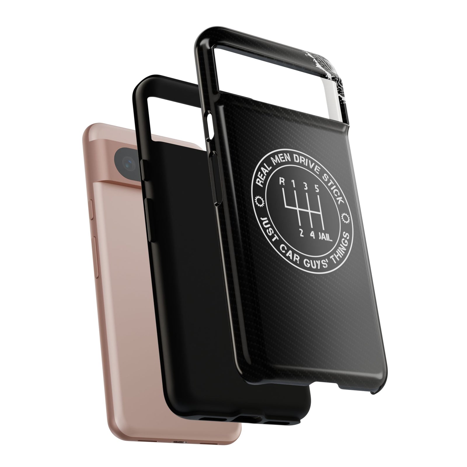 Real Men Drive Stick Manual Transmission Tough Phone Case | Car Guy Gift
