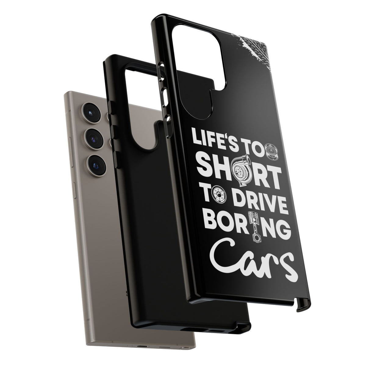 Life is Too Short to Drive Boring Cars Tough Phone Case | Car Gift