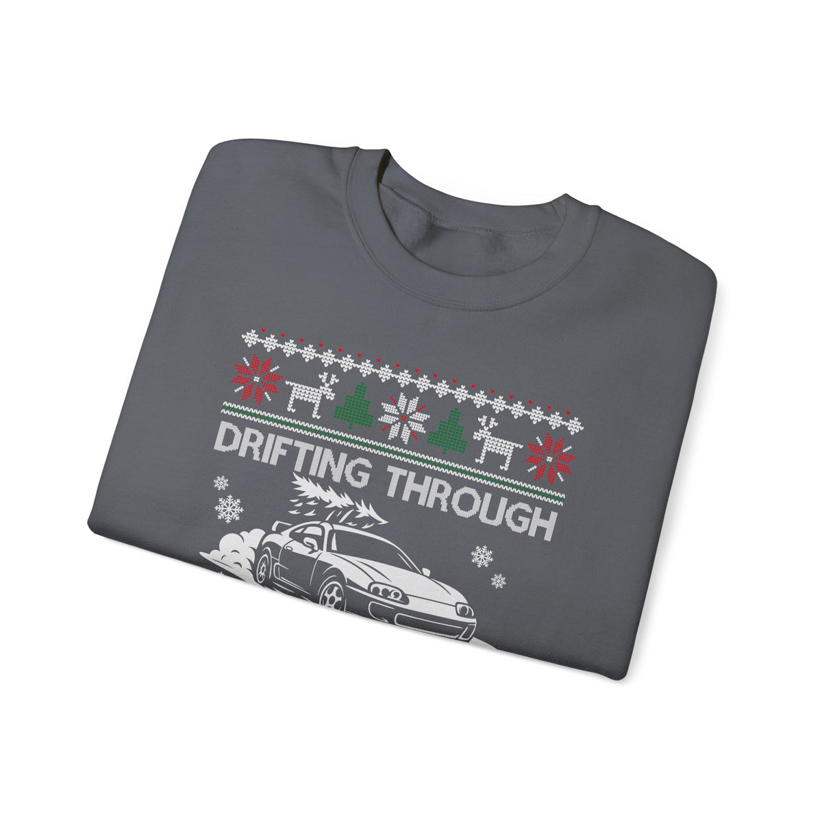 Christmas Drifting JDM Legend Crewneck Sweatshirt