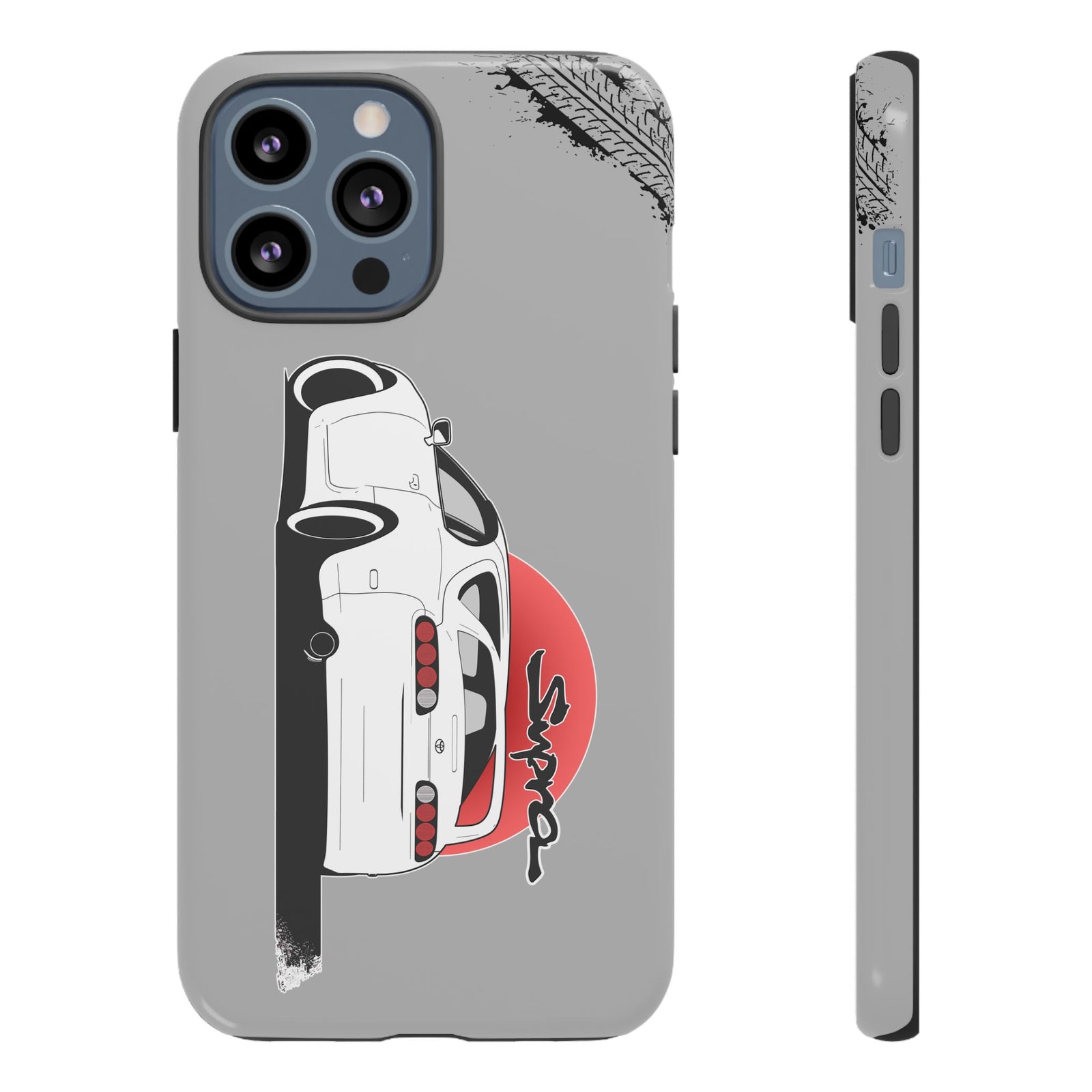 MKIV A80 Supra 2JZ Beast Tough Phone Case - iPhone 13 Pro Max, glossy, front and side view