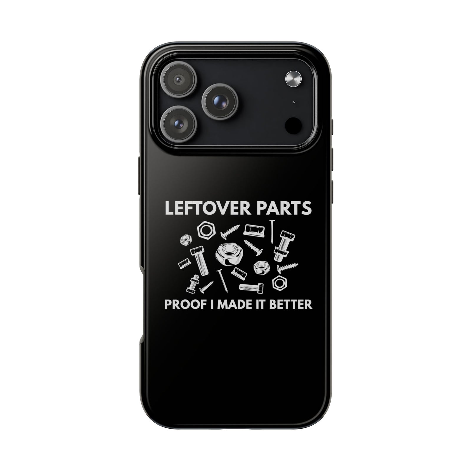 Leftover Parts phone case | funny mechanic dad gift