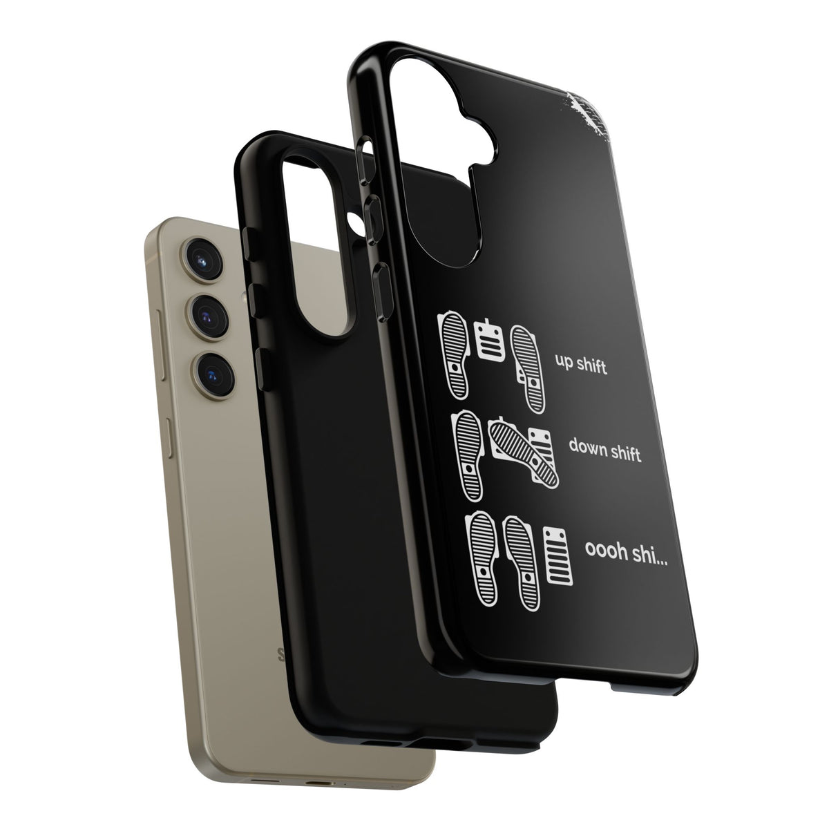 Heel Toe Rev Match Phone Case | Manual Car Guy Gift