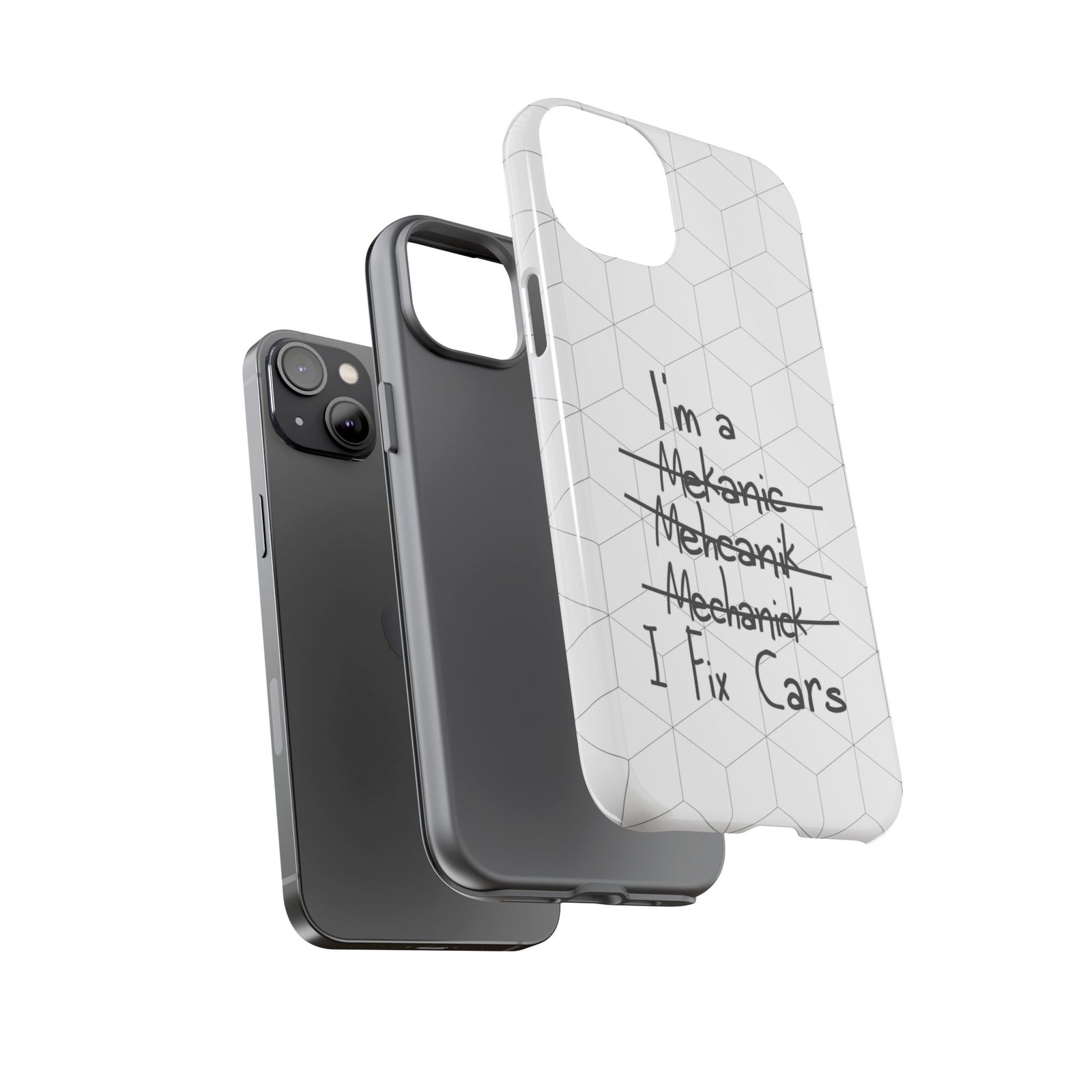 Mechanic I Fix Cars Funny Tough Phone Case | Car Guy Gift