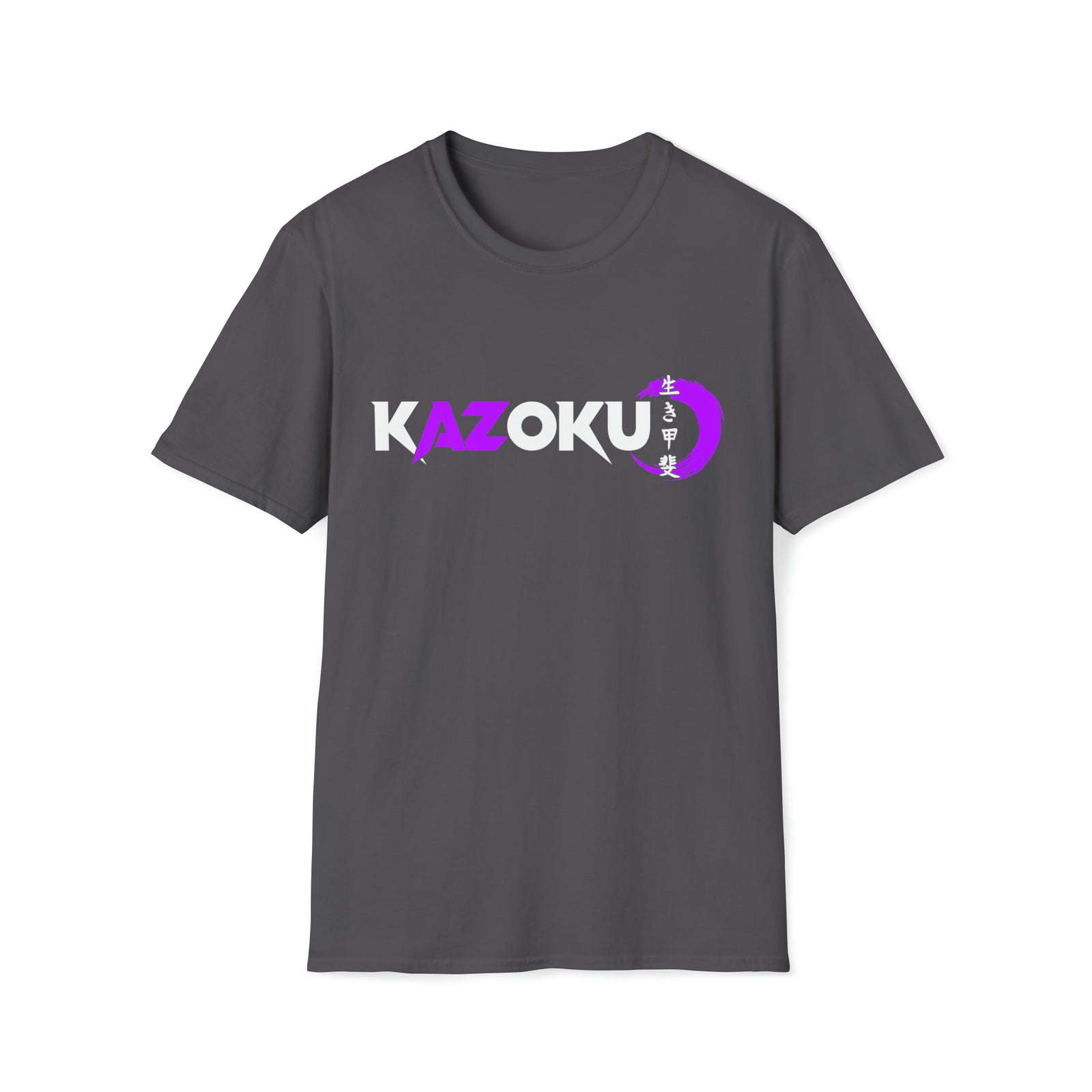 KAZOKU Shirt Purple - Design 1