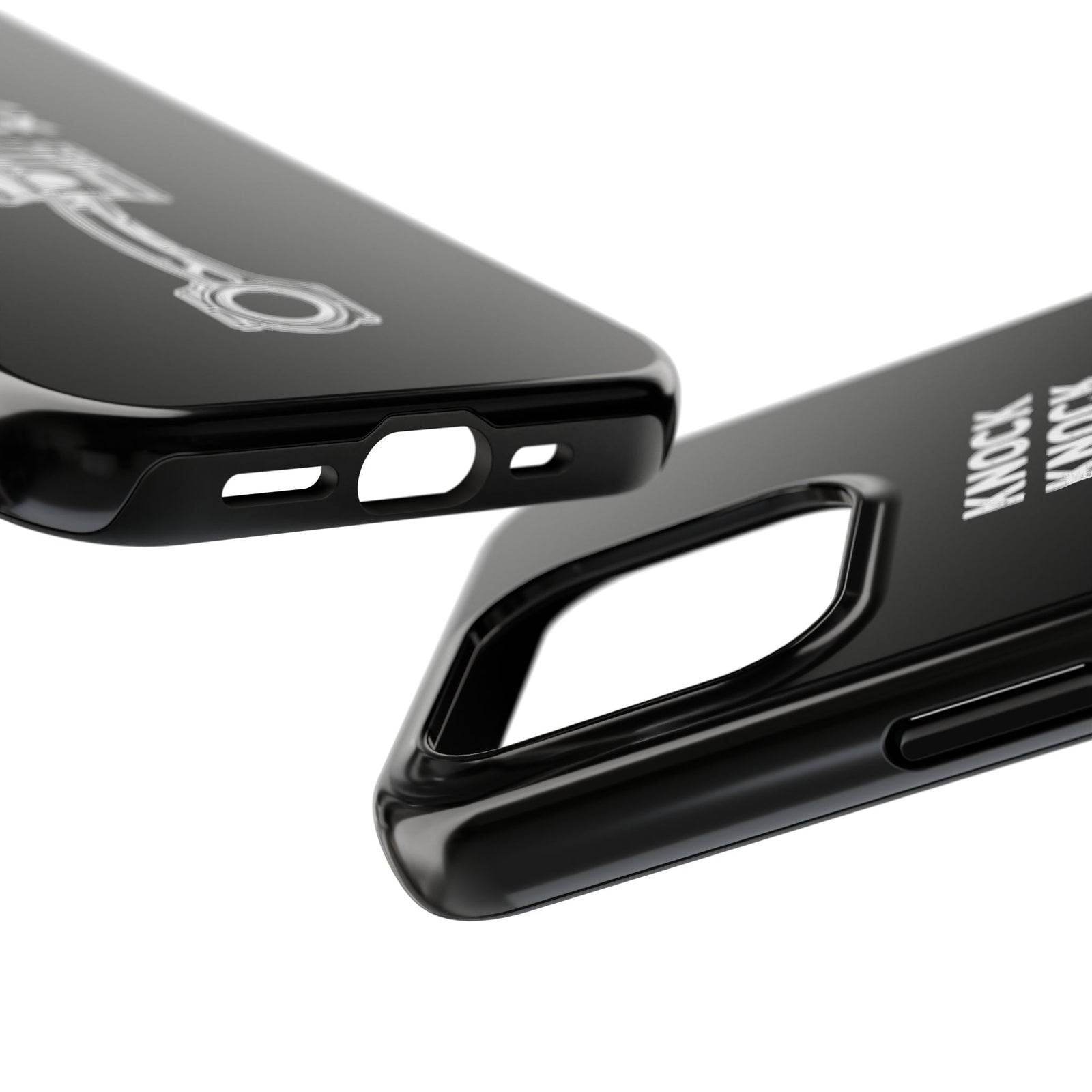 Knock Knock Broken Piston Phone Case | Funny Mechanic Car Guy Gift