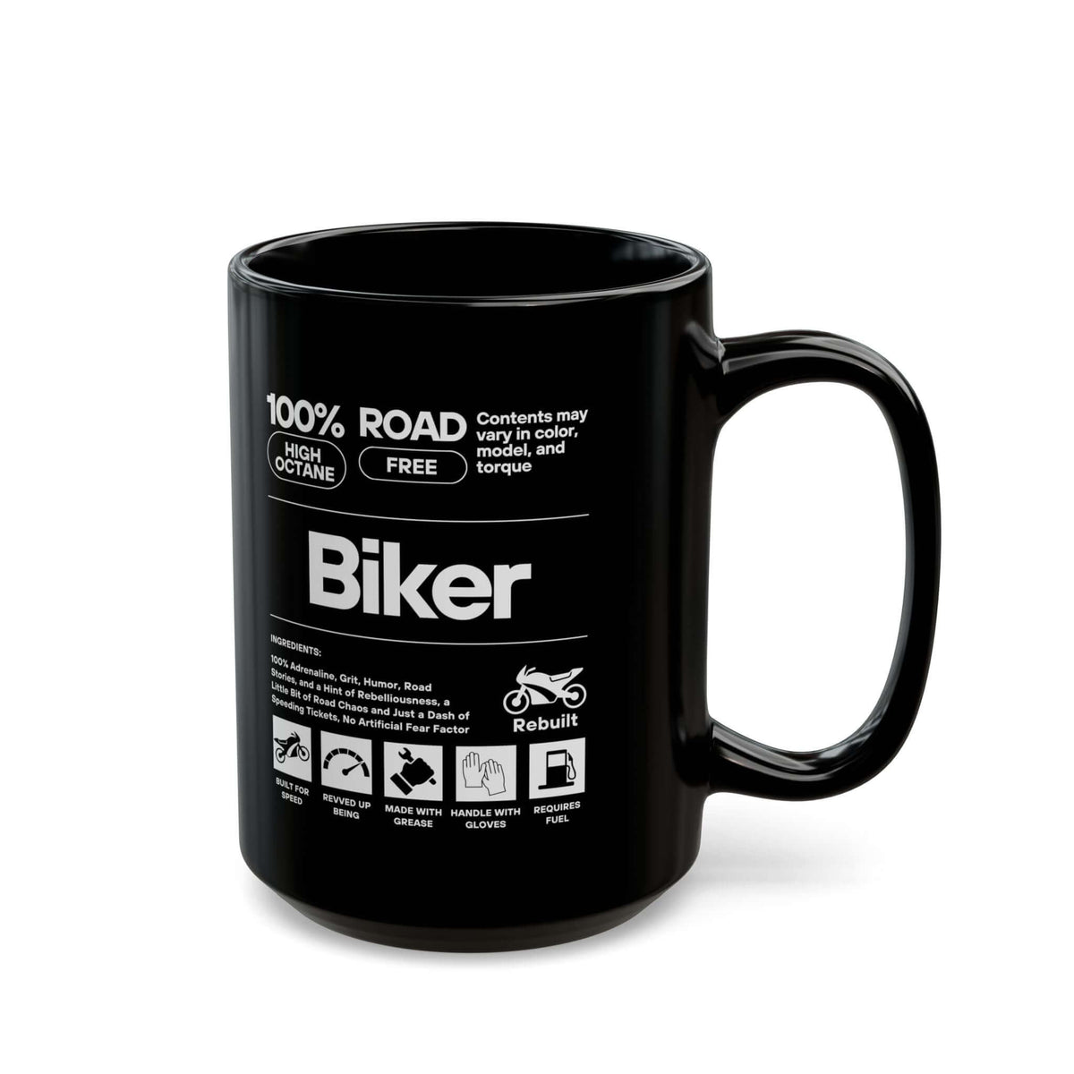Biker Definition Coffee Mug mug - funny gift for car enthusiasts