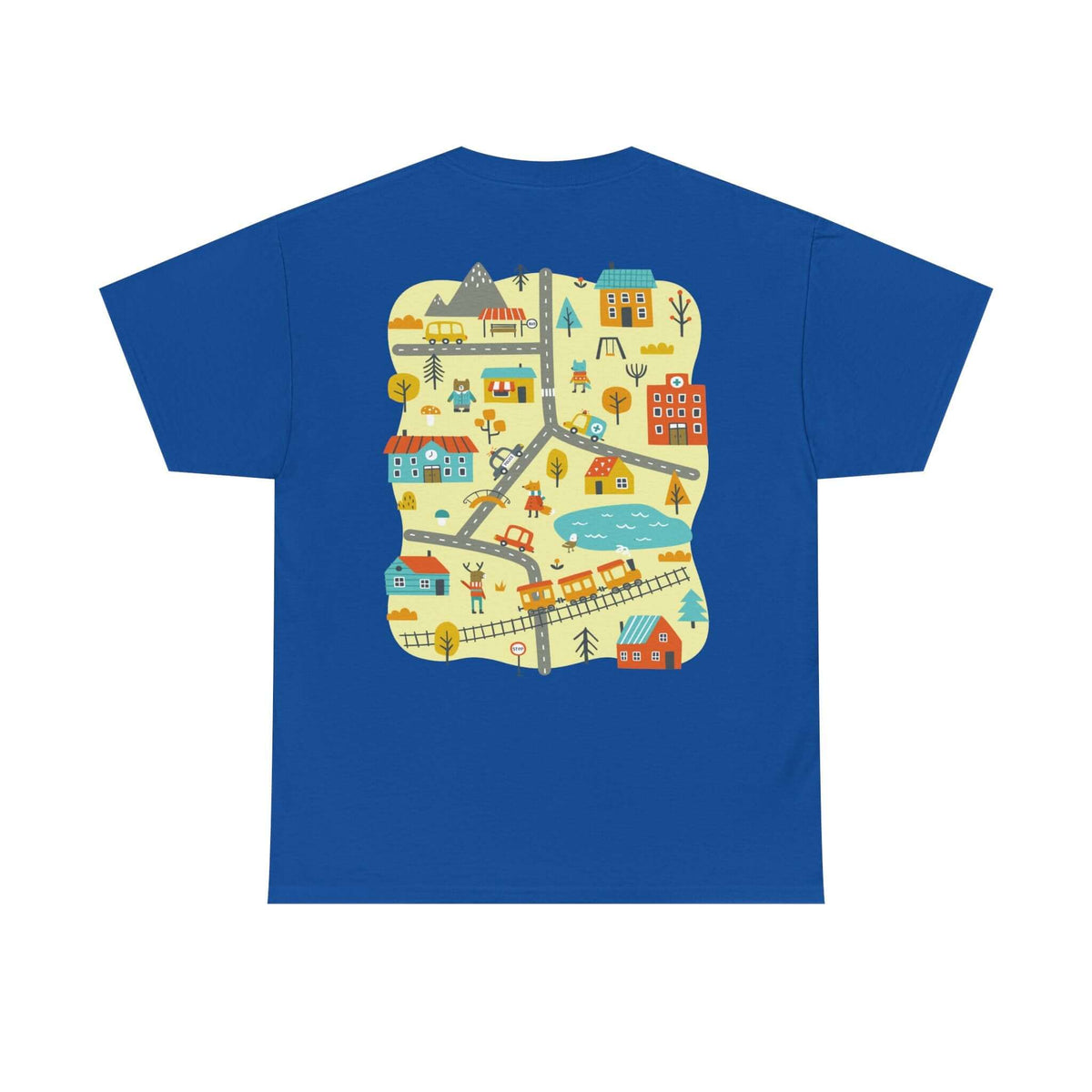 City Play Roads T-Shirt | Funny Dad Gift for Car Lovers