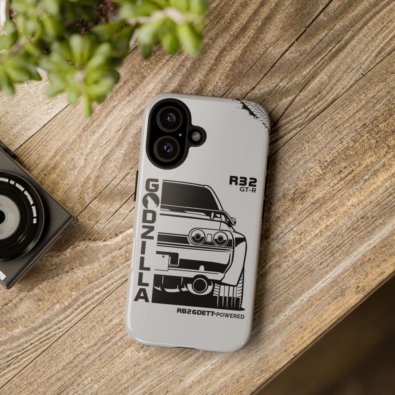 R32 Skyline GTR BNR32 Godzilla Tough Phone Case | JDM Car Gift
