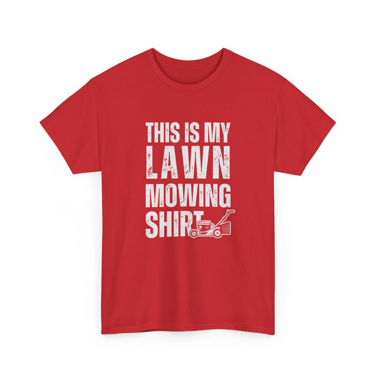 This Is My Lawn Mowing Shirt | Funny Yard Work Tee