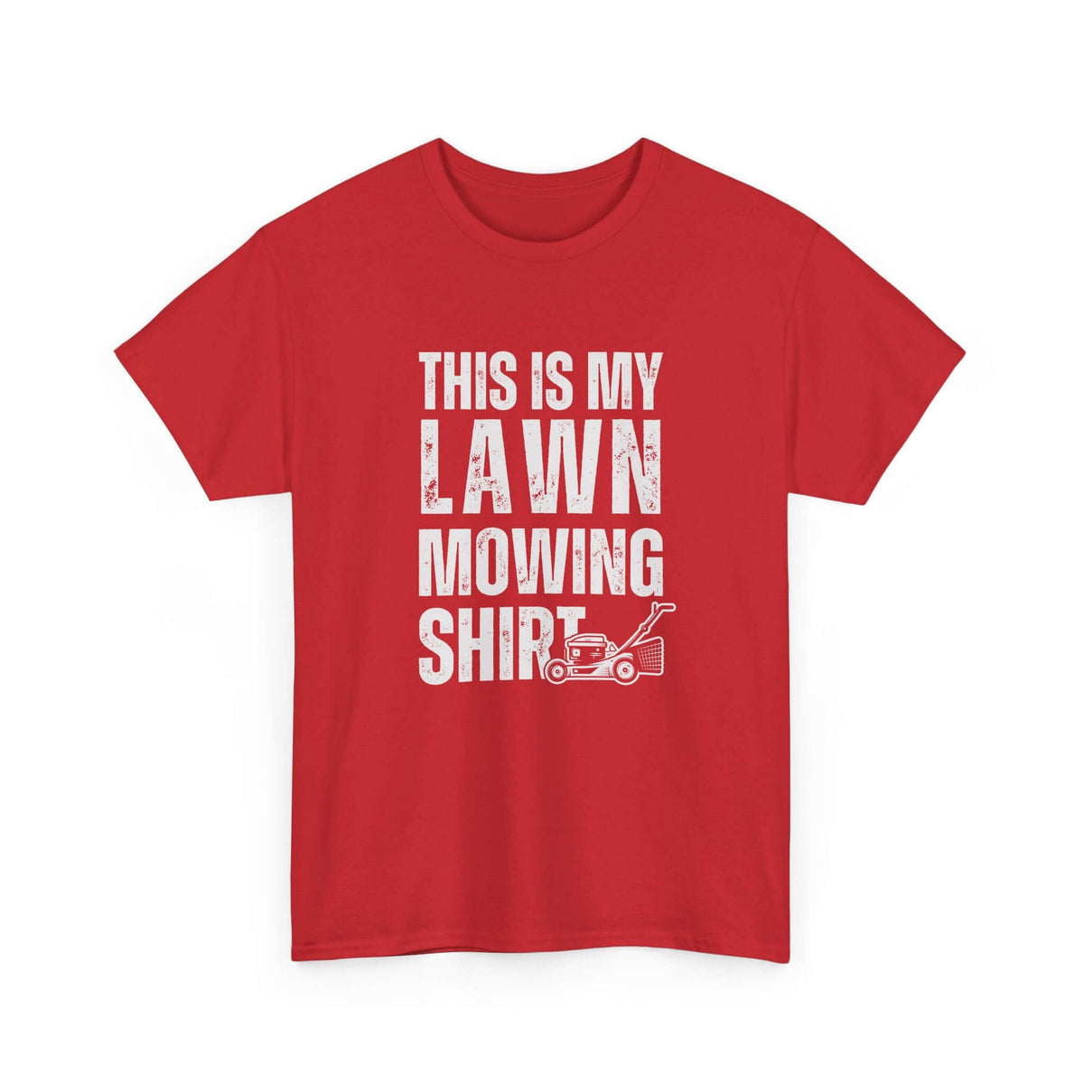 Lawn mowing shirt for men - funny dad gift tee for yard work fans