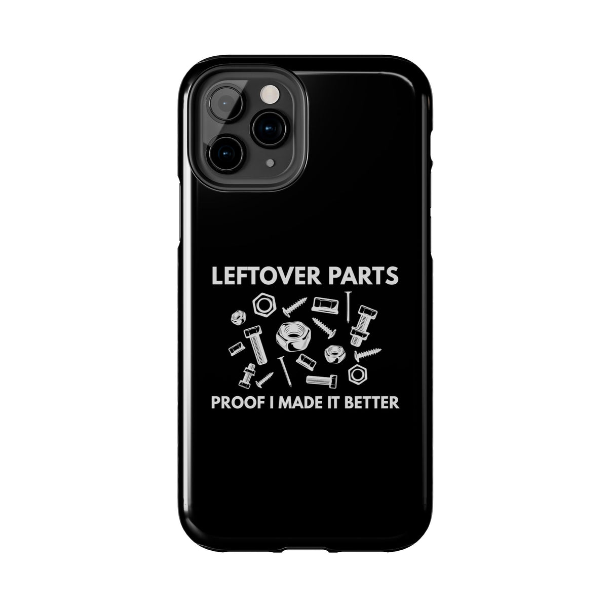 Leftover Parts Phone Case | Funny Mechanic &amp; Handyman Dad Gift