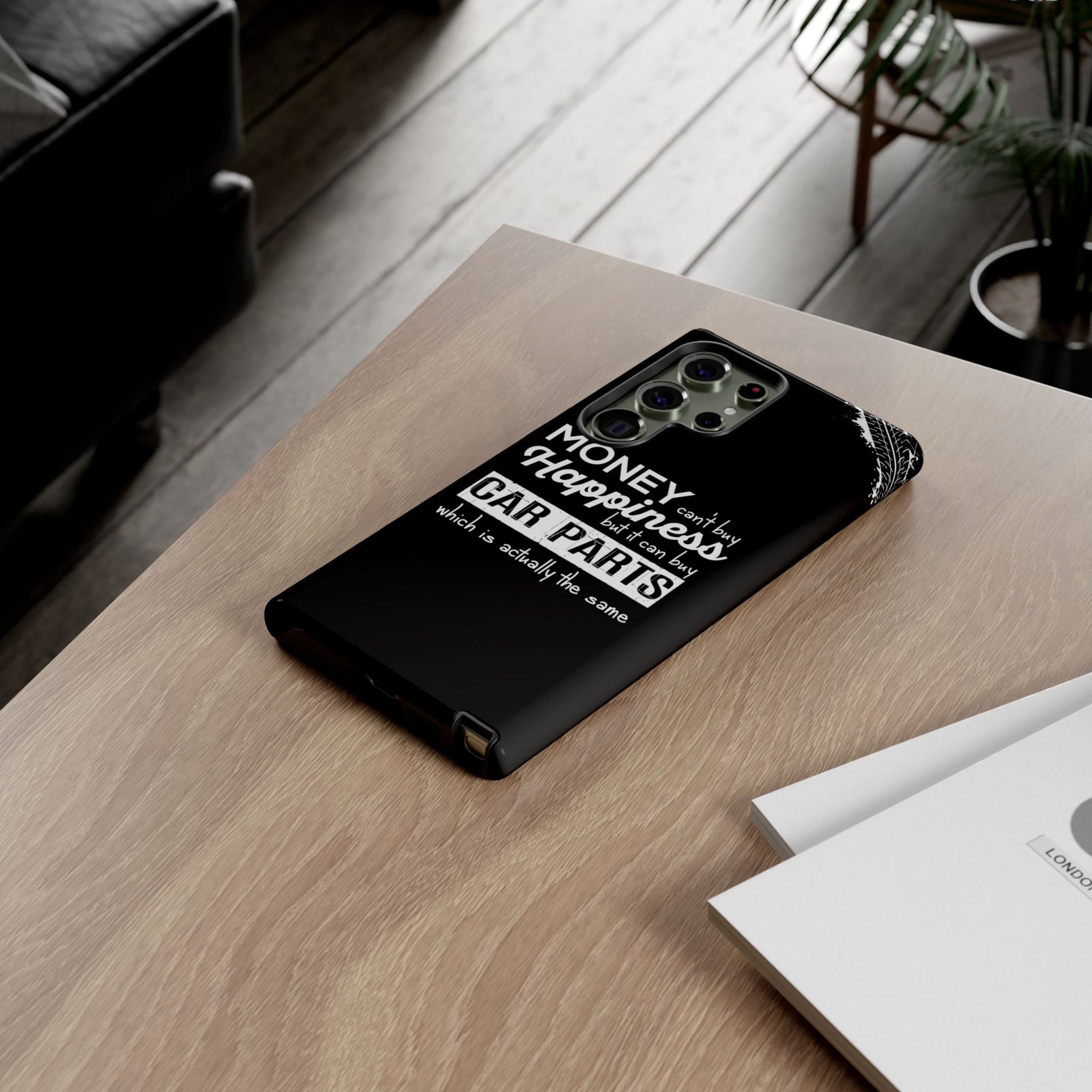 More Car Parts Equals Happiness Tough Phone Case | Car Enthusiast Gift