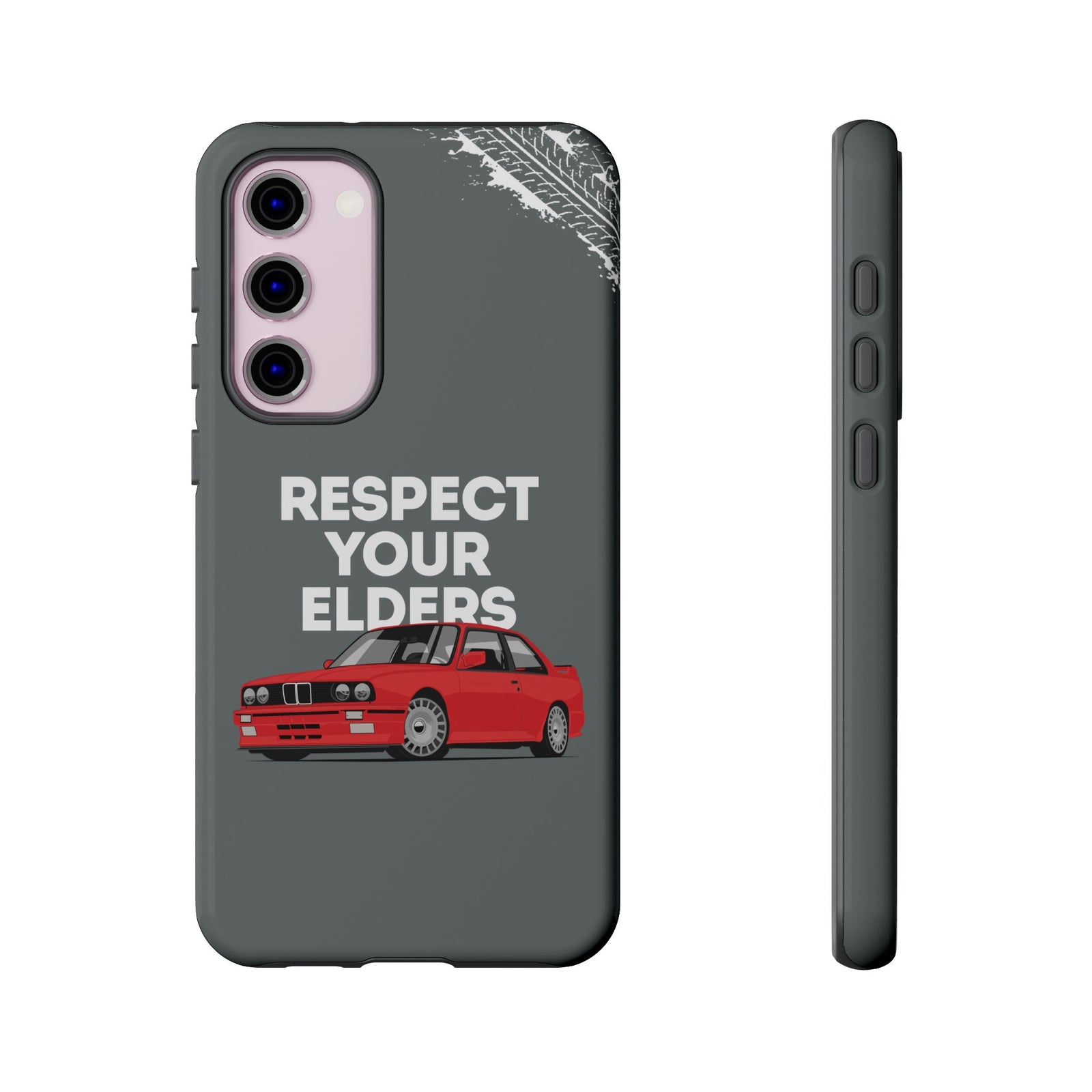 E30 M3 Respect Your Elders Tough Phone Case | Classic Car Guy Gift