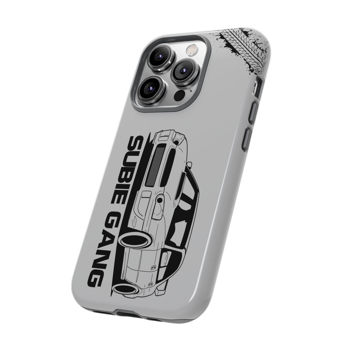JDM Gang Tough Phone Case - iPhone 14 Pro, glossy, side view