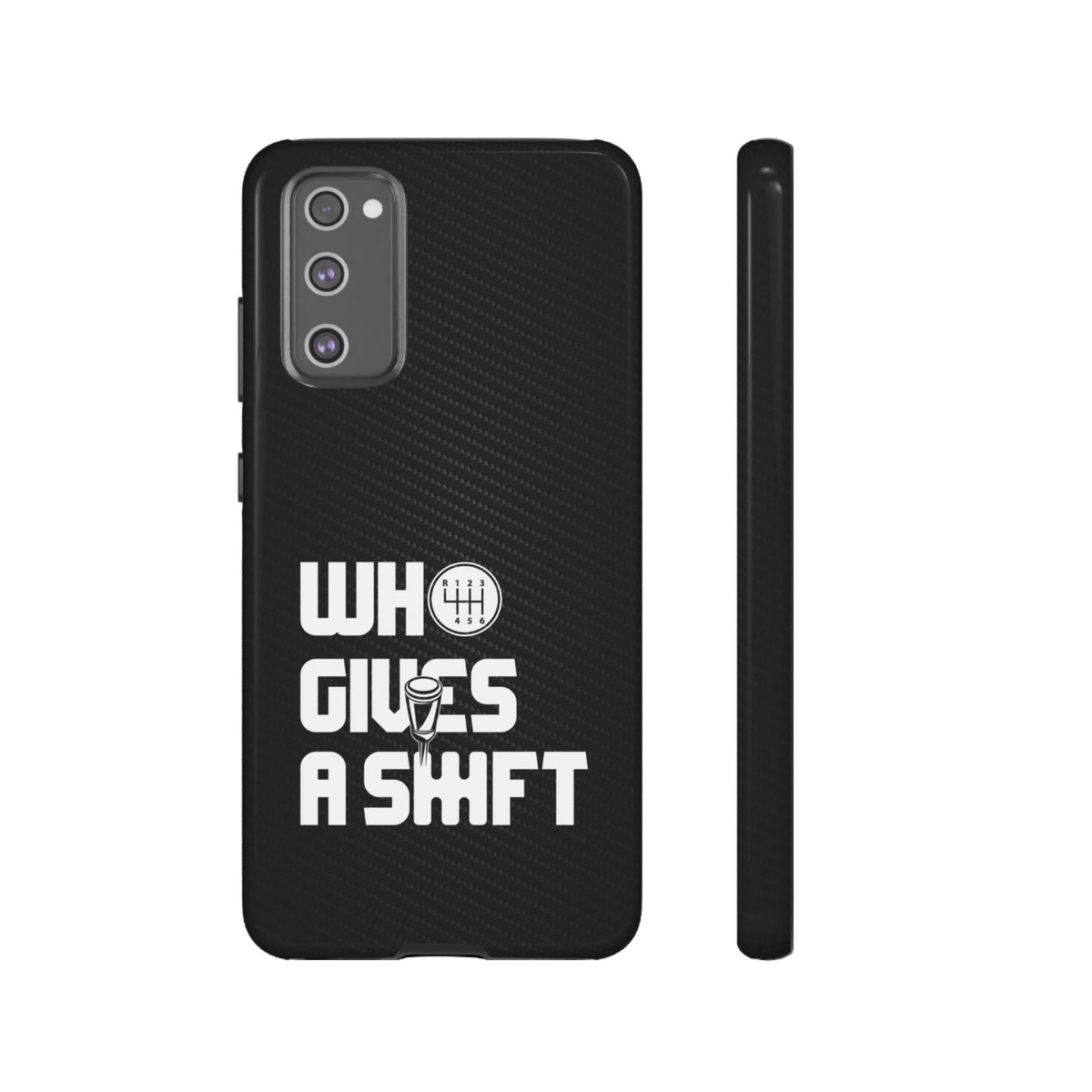 Who Gives a Shift Car Tough Phone Case | Funny Car Guy Gift