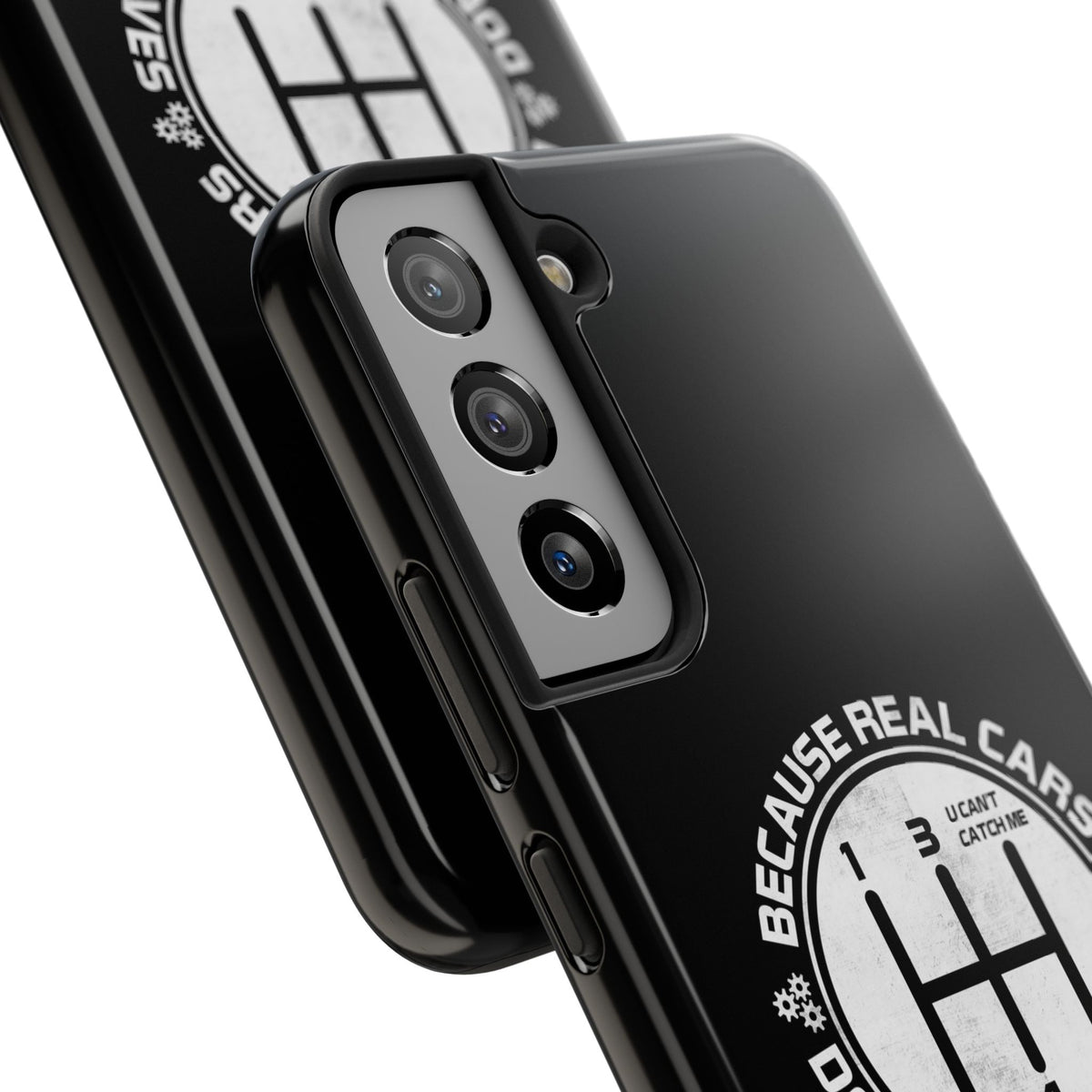 Real Cars Don't Shift Themselves Tough Phone Case | Manual Car Guy Gift