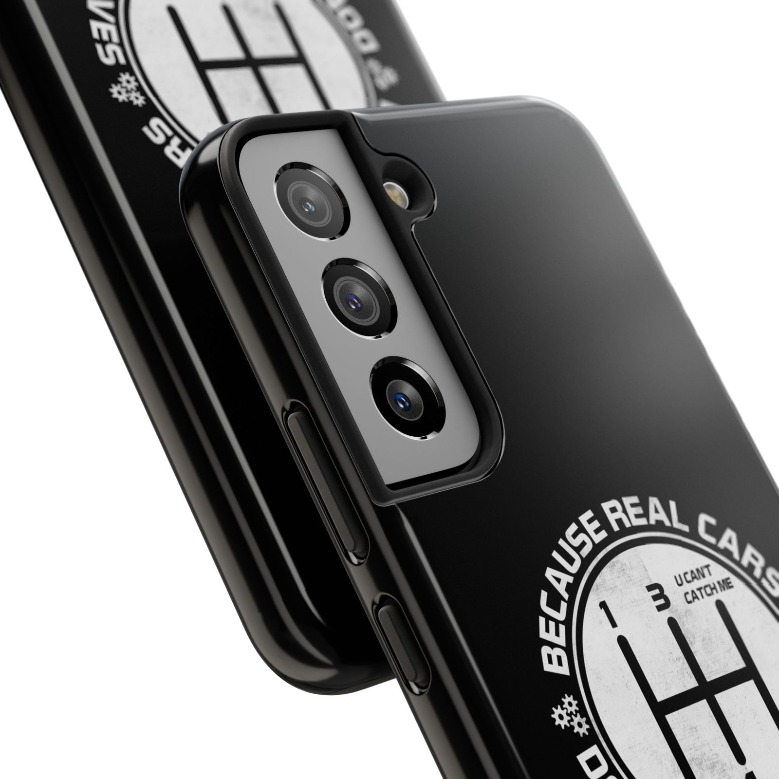 Real Cars Don't Shift Themselves Tough Phone Case | Manual Car Guy Gift