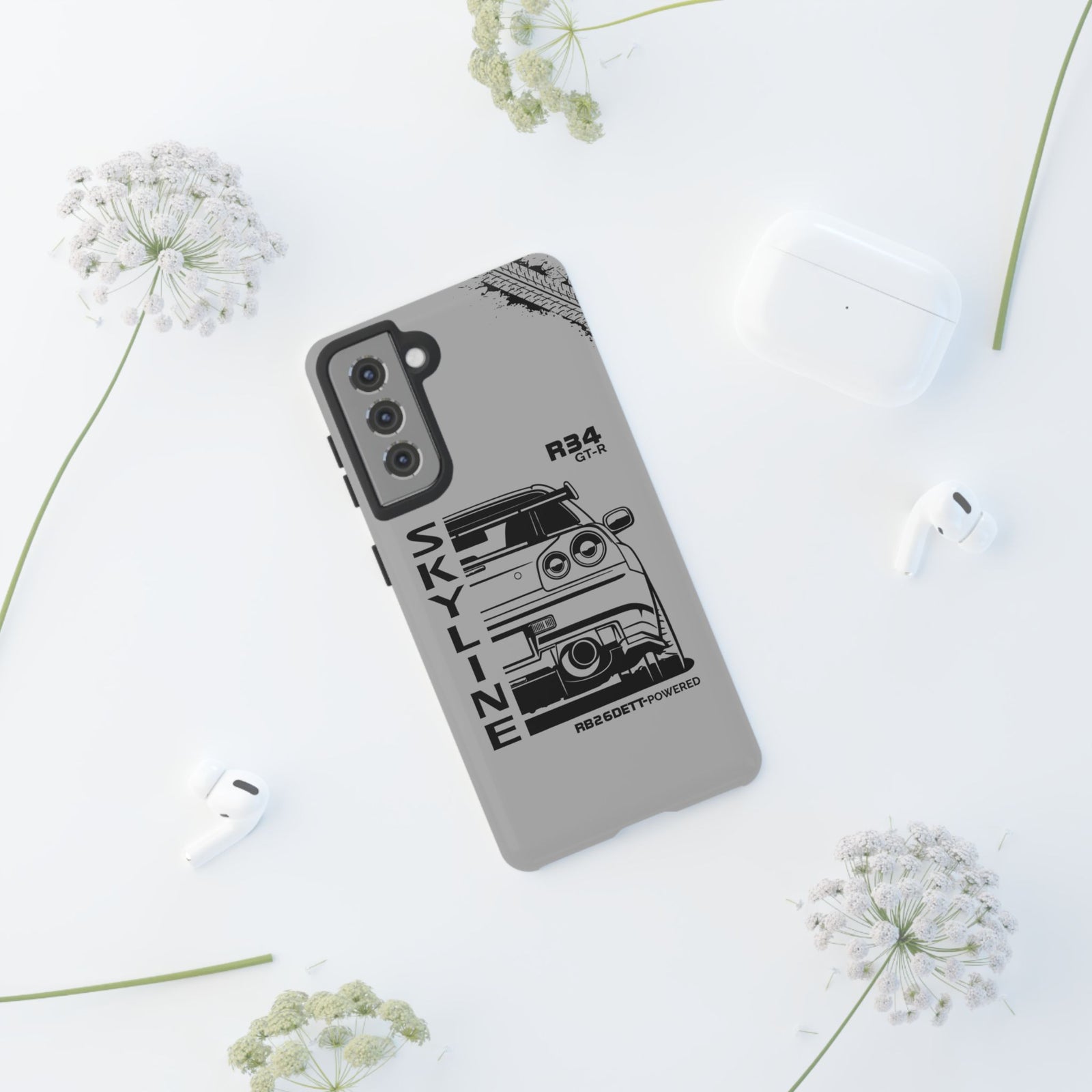 R34 Skyline GTR BNR34 Godzilla Tough Phone Case | JDM Car Gift