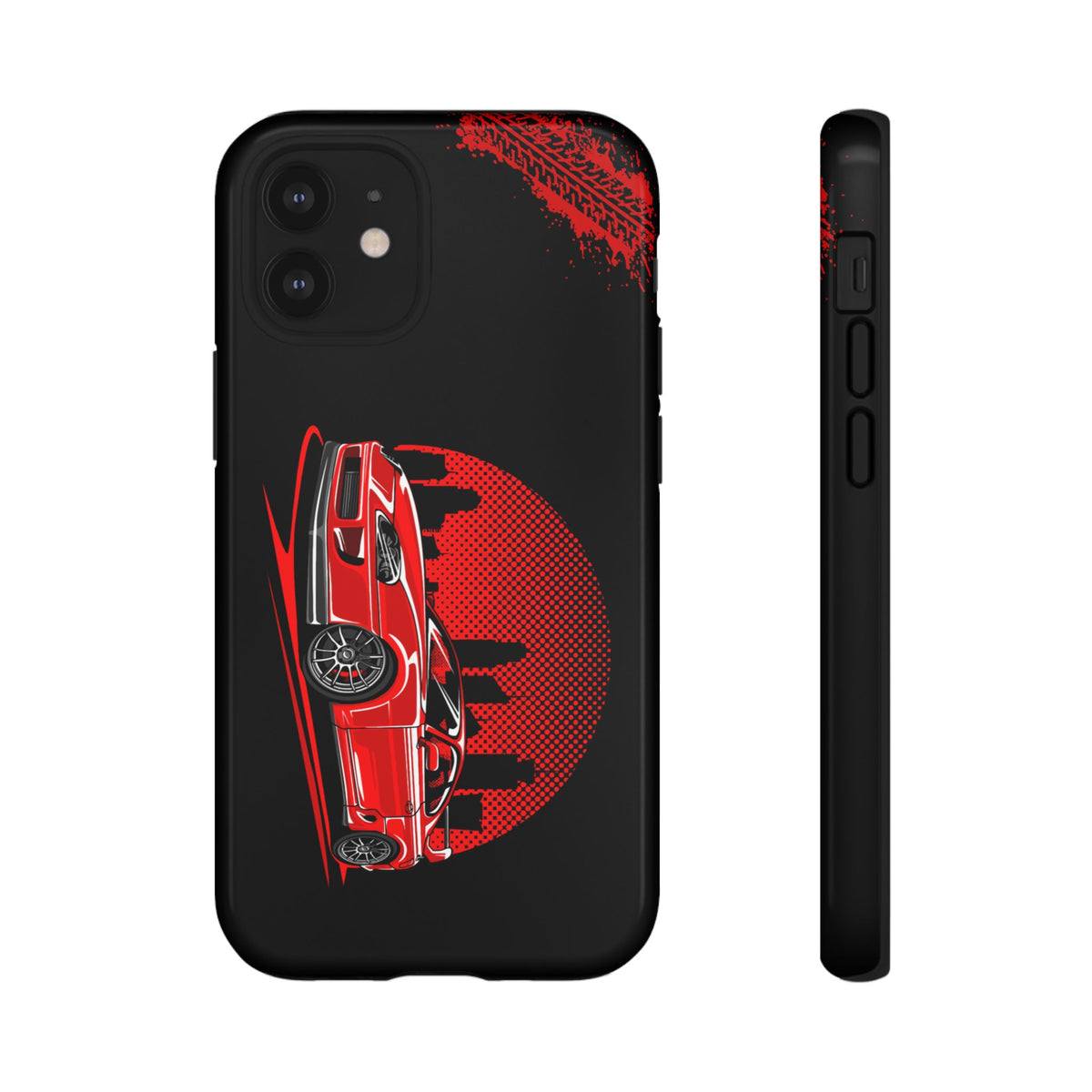 MKIV A80 Supra 2JZ Red City Tough Phone Case | JDM Car Guy Gift