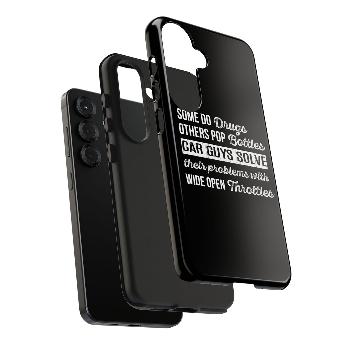 Car Guys Problems Funny Tough Car Phone Case | Car Enthusiast Gift