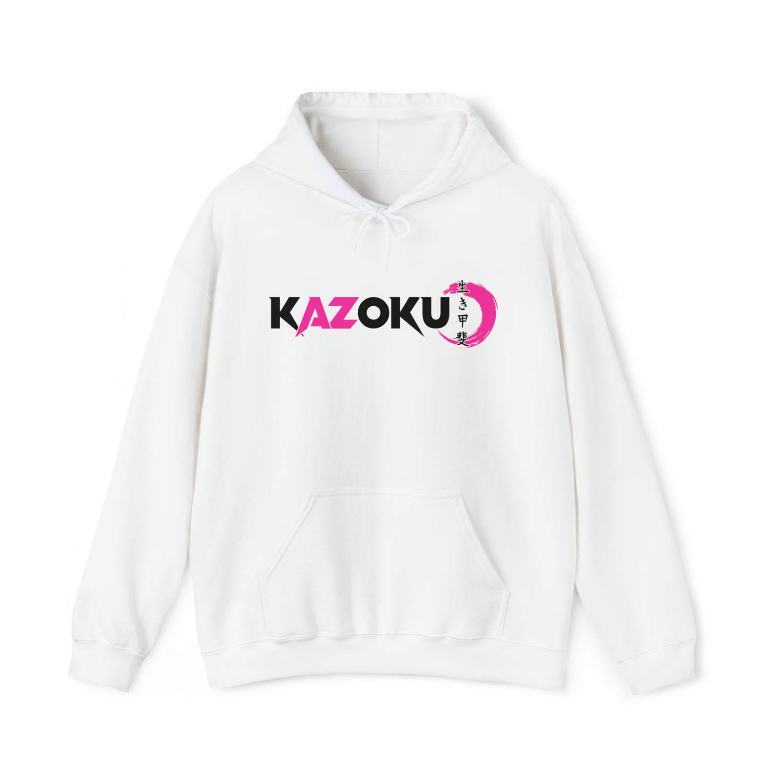 Kazoku Hoodie Pink - Design 1