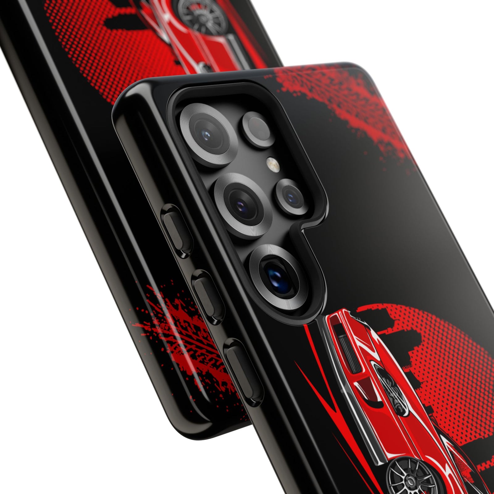 MKIV A80 Supra 2JZ Red City Tough Phone Case | JDM Car Guy Gift
