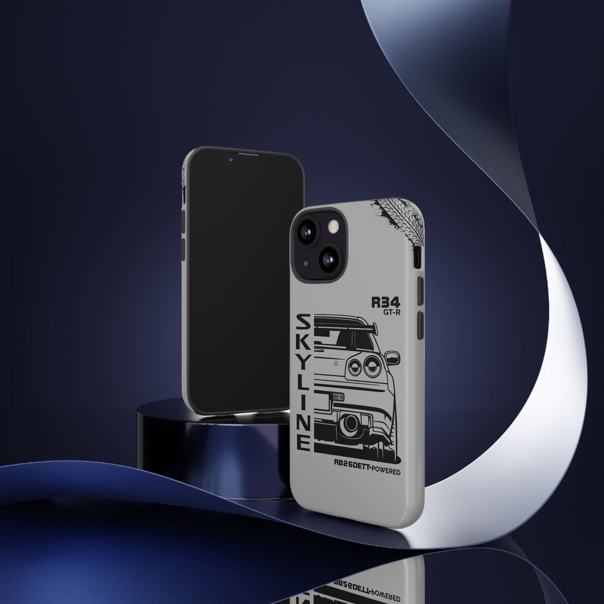 R34 Skyline GTR BNR34 Godzilla Tough Phone Case | JDM Car Gift