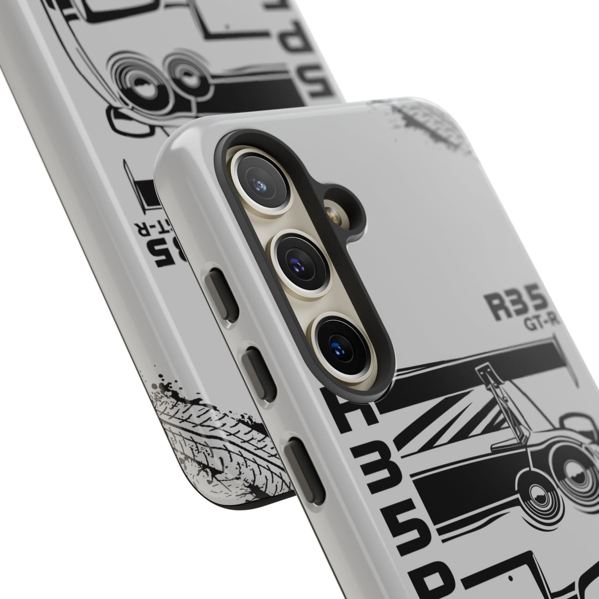 JDM Front View Tough Phone Case - Samsung Galaxy S22 Ultra, glossy, lifestyle photo