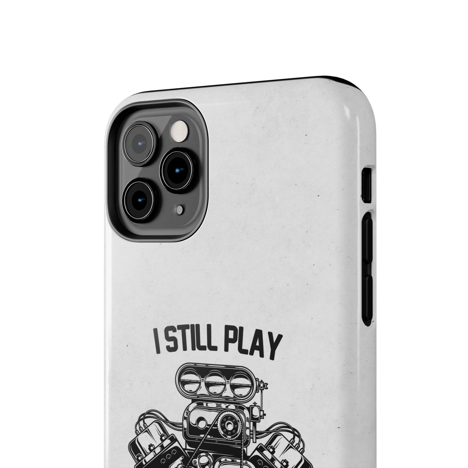 I Still Play with Blocks Engine Swap Tough Phone Case | Car Mechanic Gift