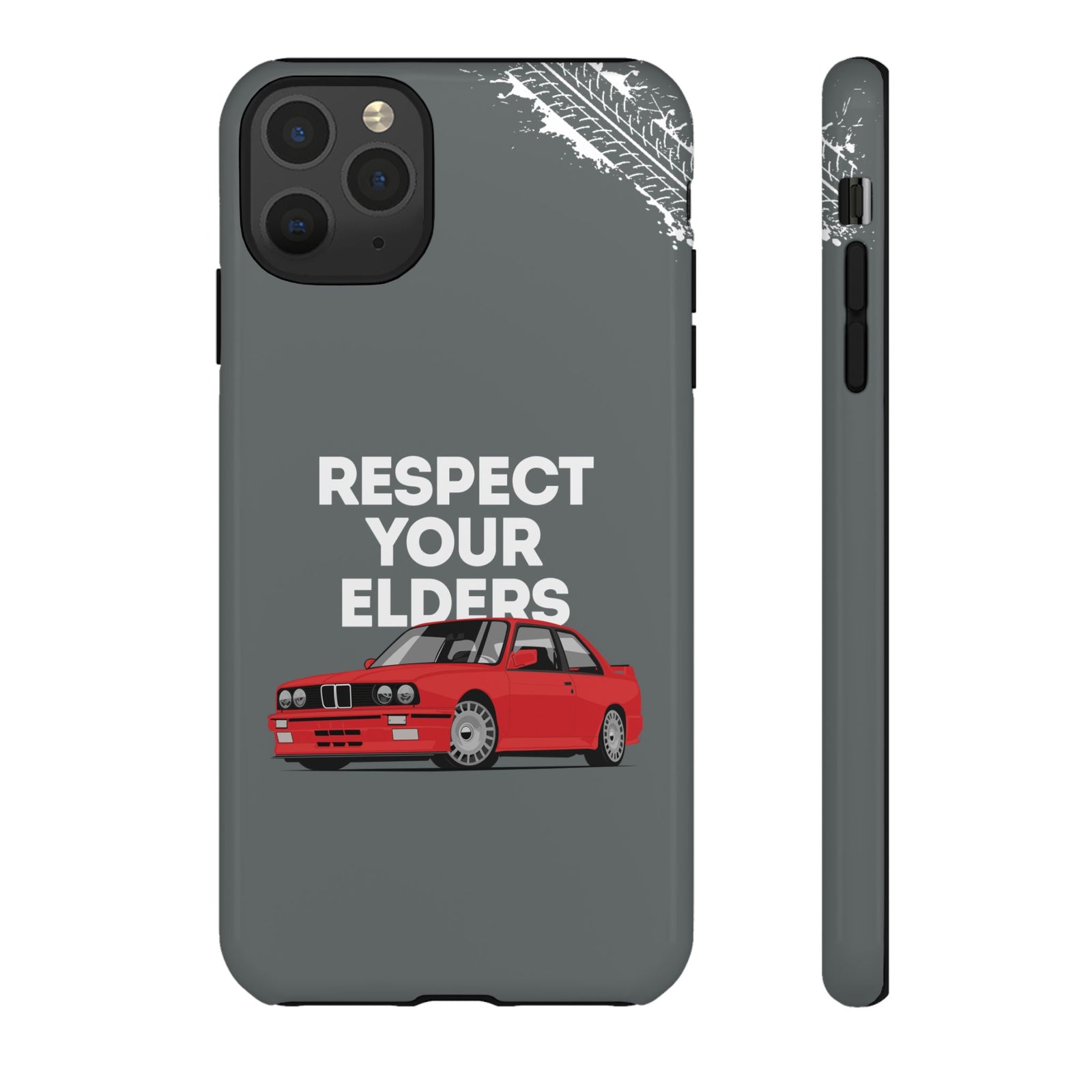 E30 M3 Respect Your Elders Tough Phone Case | Classic Car Guy Gift