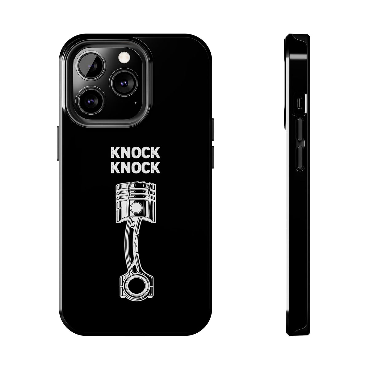 Knock Knock Broken Piston Phone Case shirt - great gift for car fans