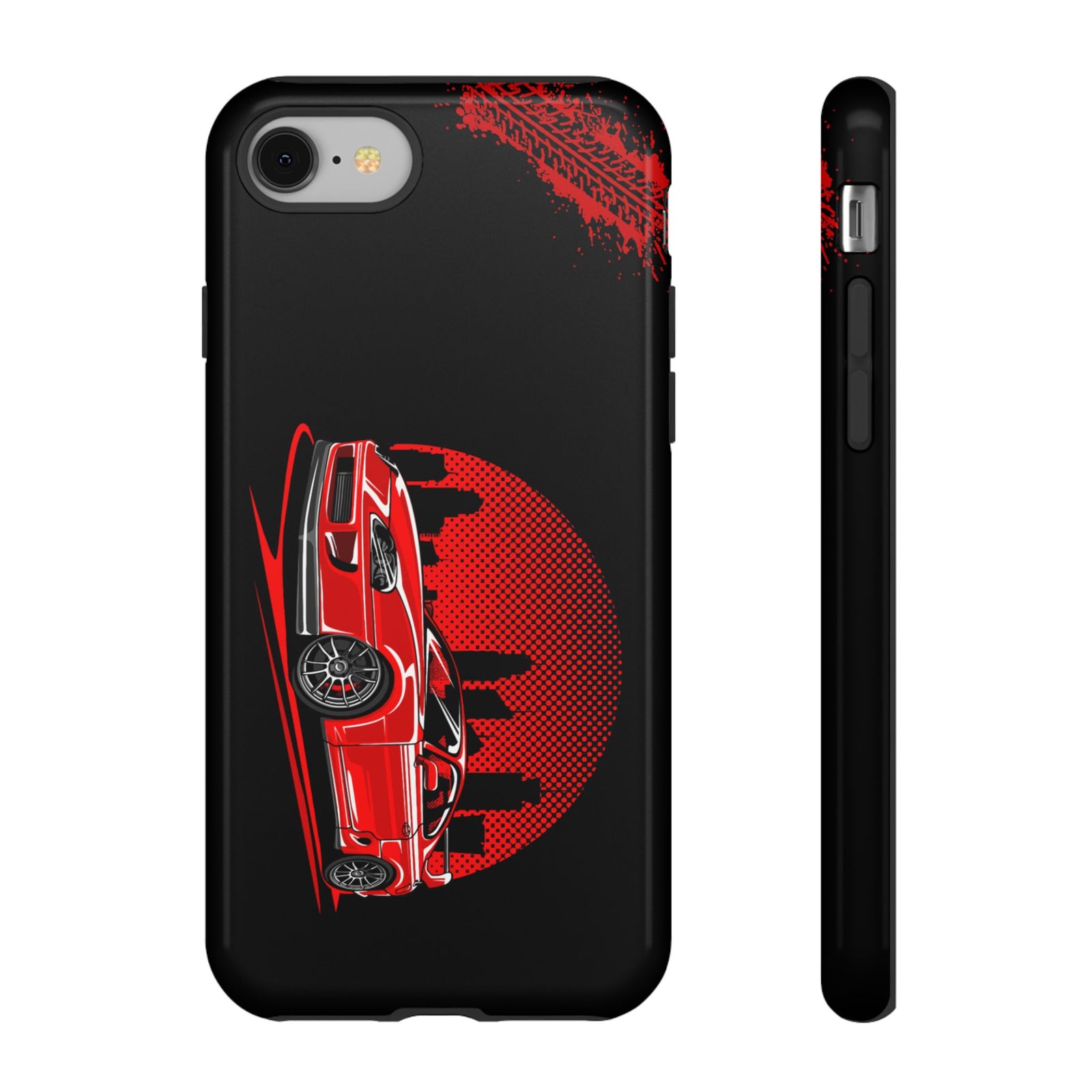 MKIV A80 Supra 2JZ Red City Tough Phone Case | JDM Car Guy Gift