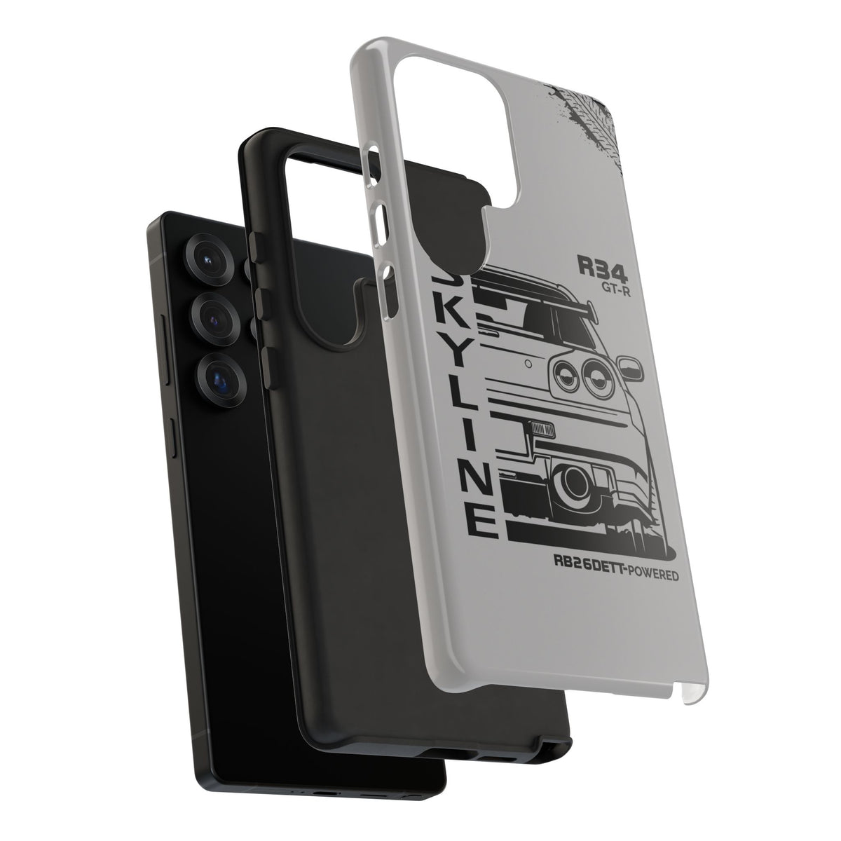 R34 Skyline GTR BNR34 Godzilla Tough Phone Case | JDM Car Gift