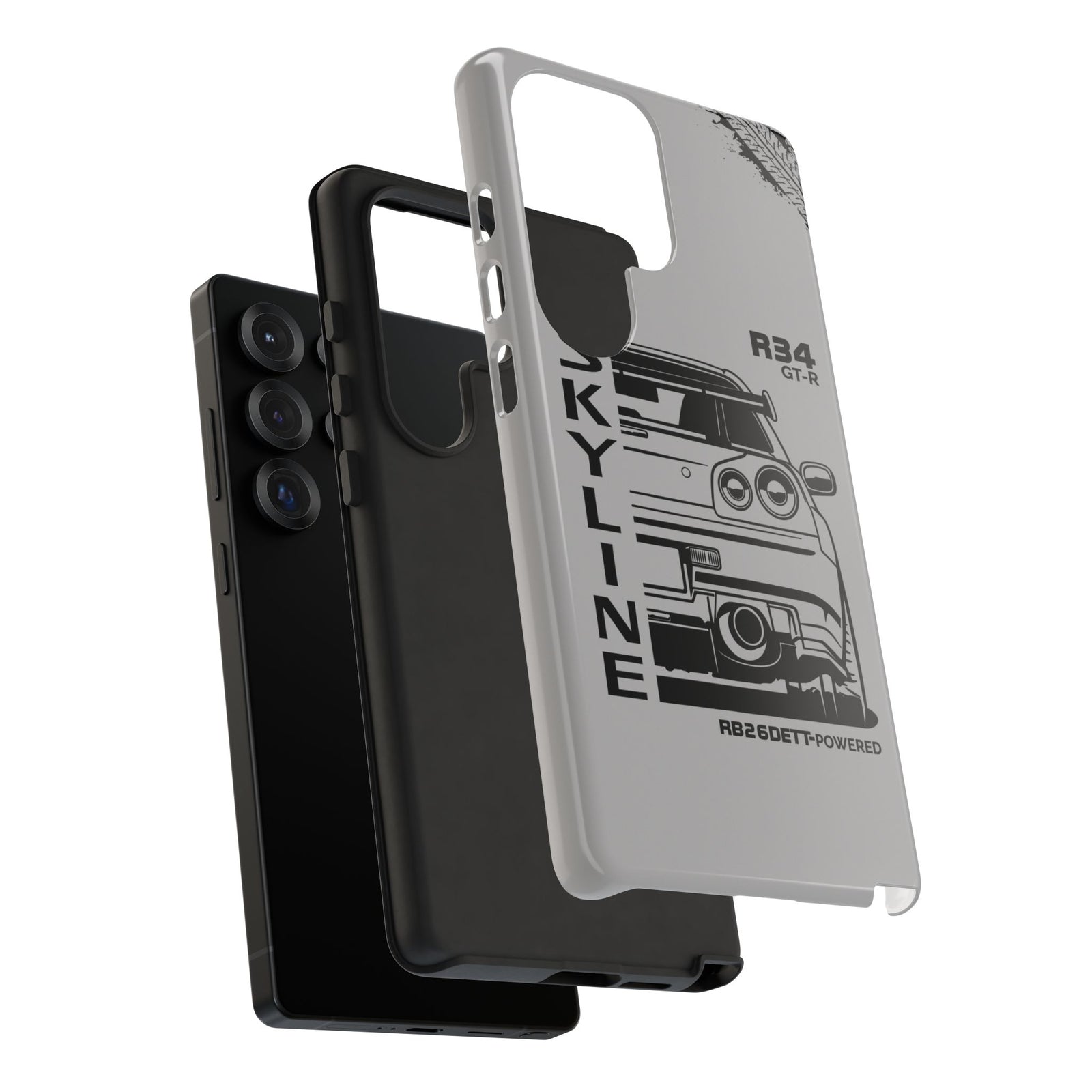 R34 Skyline GTR BNR34 Godzilla Tough Phone Case | JDM Car Gift