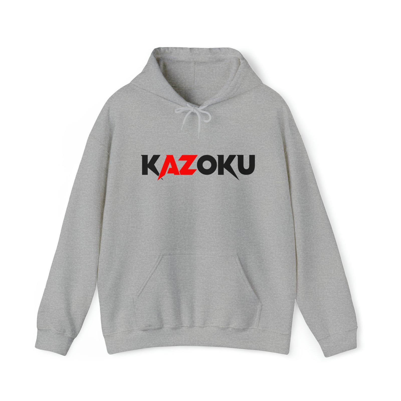 KAZOKU Hoodie Red - Design 2