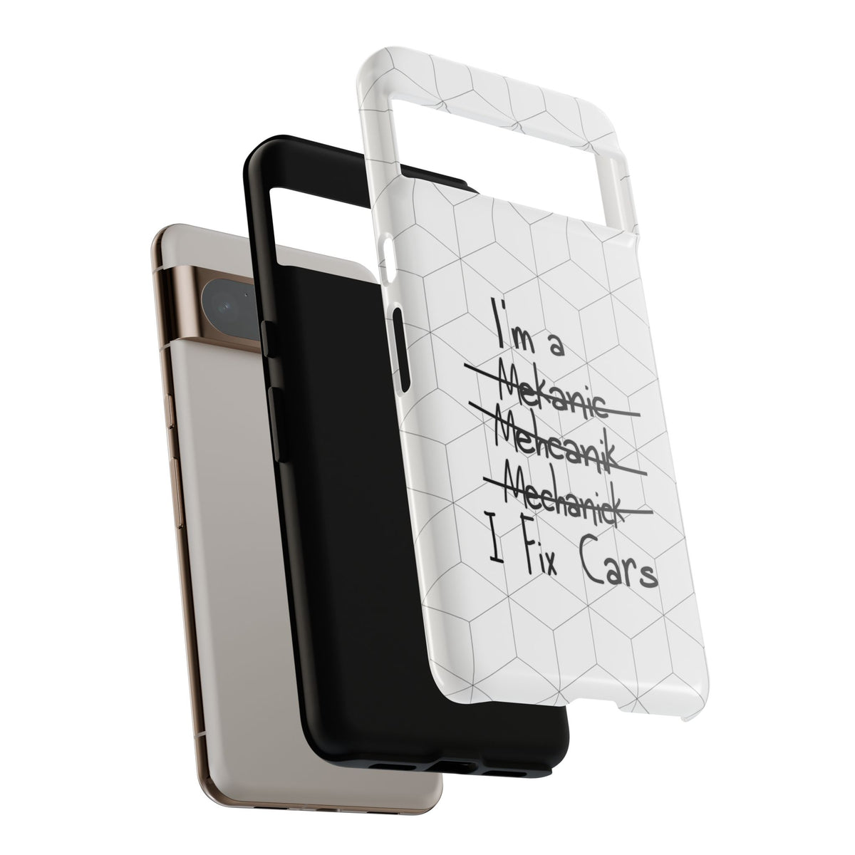 Mechanic I Fix Cars Funny Tough Phone Case | Car Guy Gift