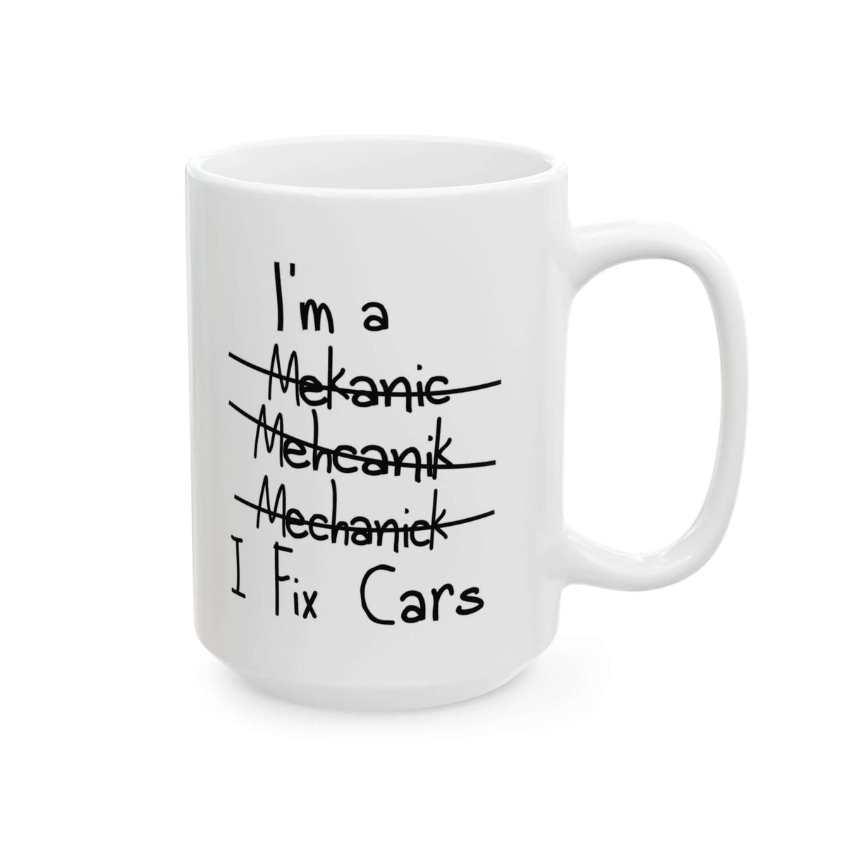 I Fix Cars Coffee Mug coffee mug - funny car guy gift