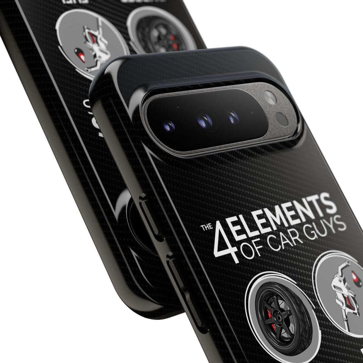 The 4 Elements of Car Guys Tough Phone Case | Funny Car Lover Gift