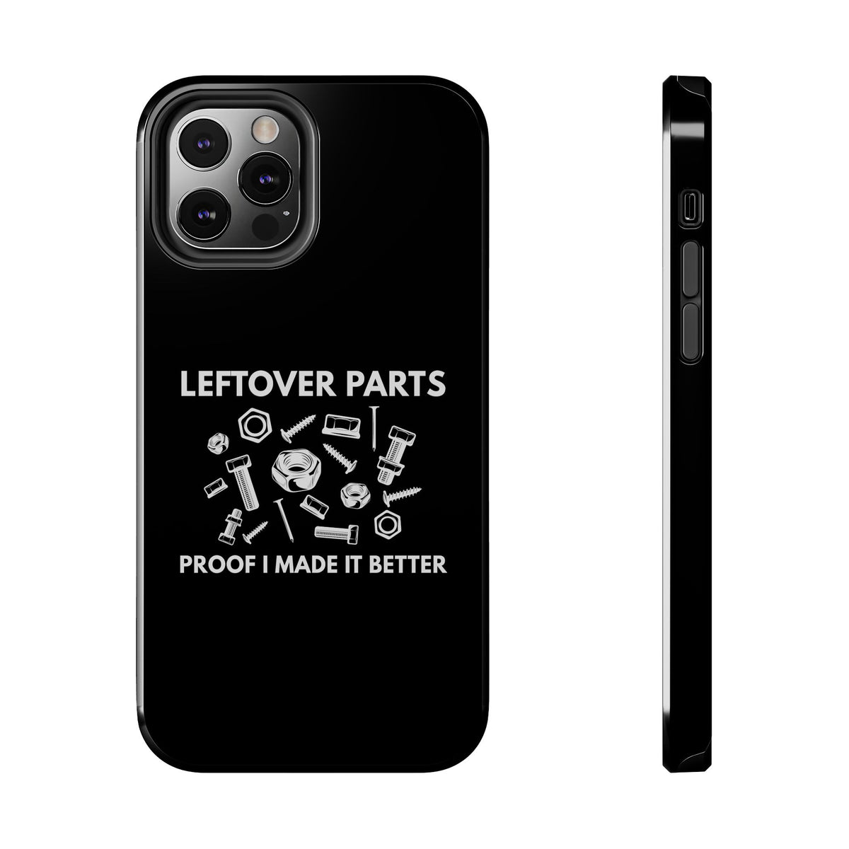 Leftover Parts Phone Case shirt color variant - car guy gift