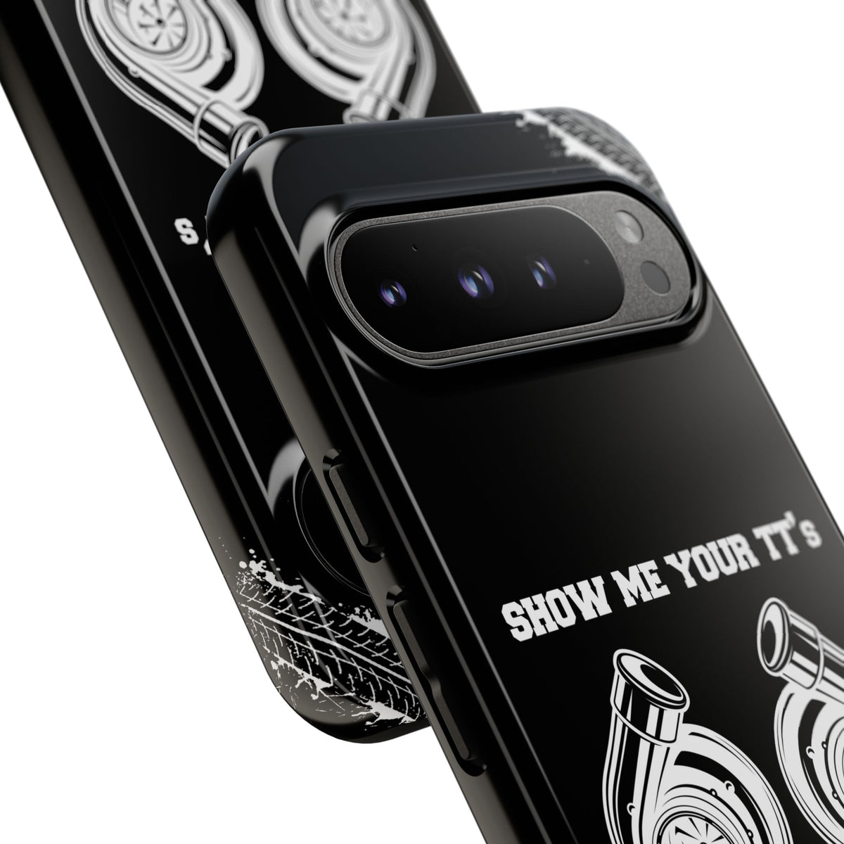 Show Me Your TTs Twin Turbo Tough Phone Case | Funny Car Guy Gift