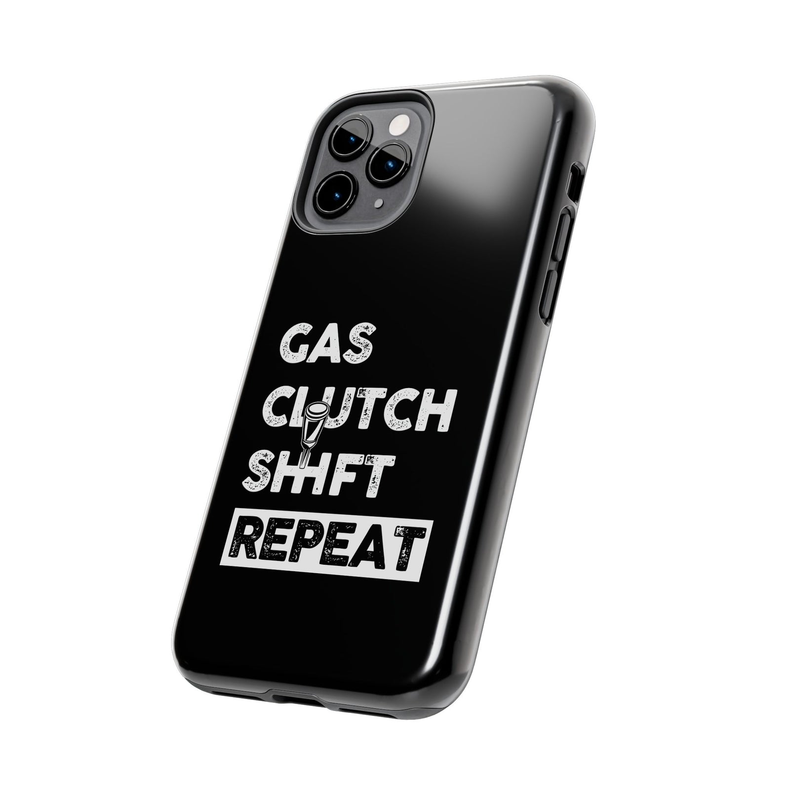 Gas Clutch Shift Repeat Phone Case | JDM Manual Transmission Gift