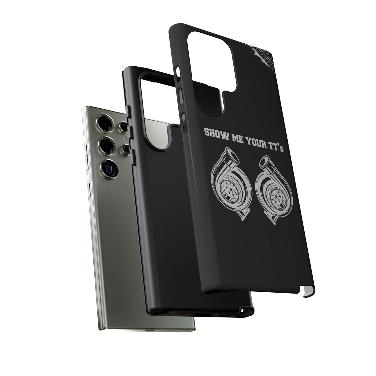 Show Me Your TTs Twin Turbo Tough Phone Case | Funny Car Guy Gift