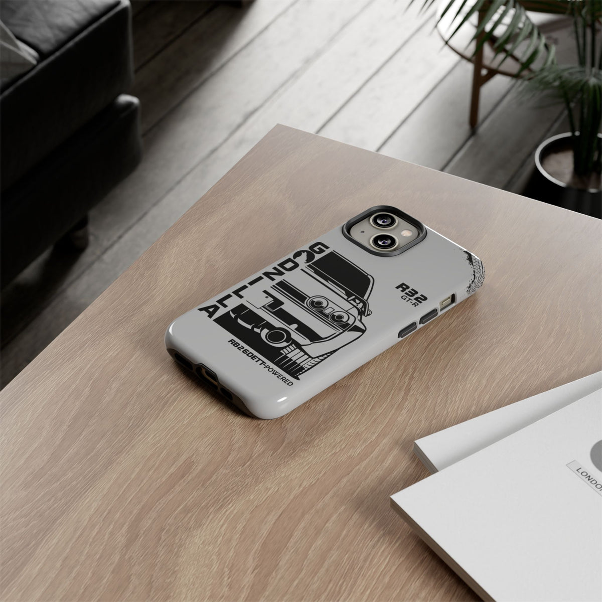 R32 Skyline GTR BNR32 Godzilla Tough Phone Case | JDM Car Gift