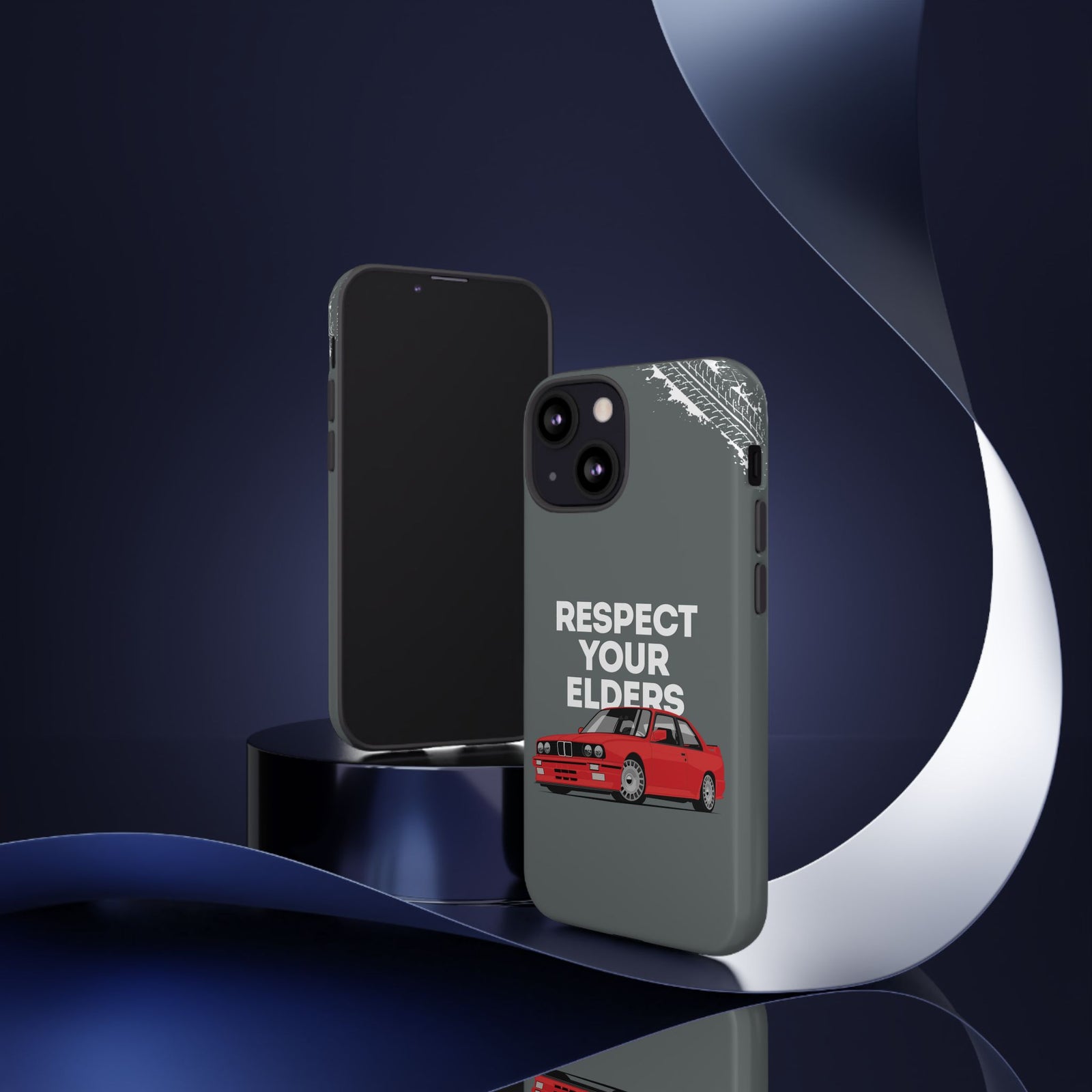 E30 M3 Respect Your Elders Tough Phone Case | Classic Car Guy Gift