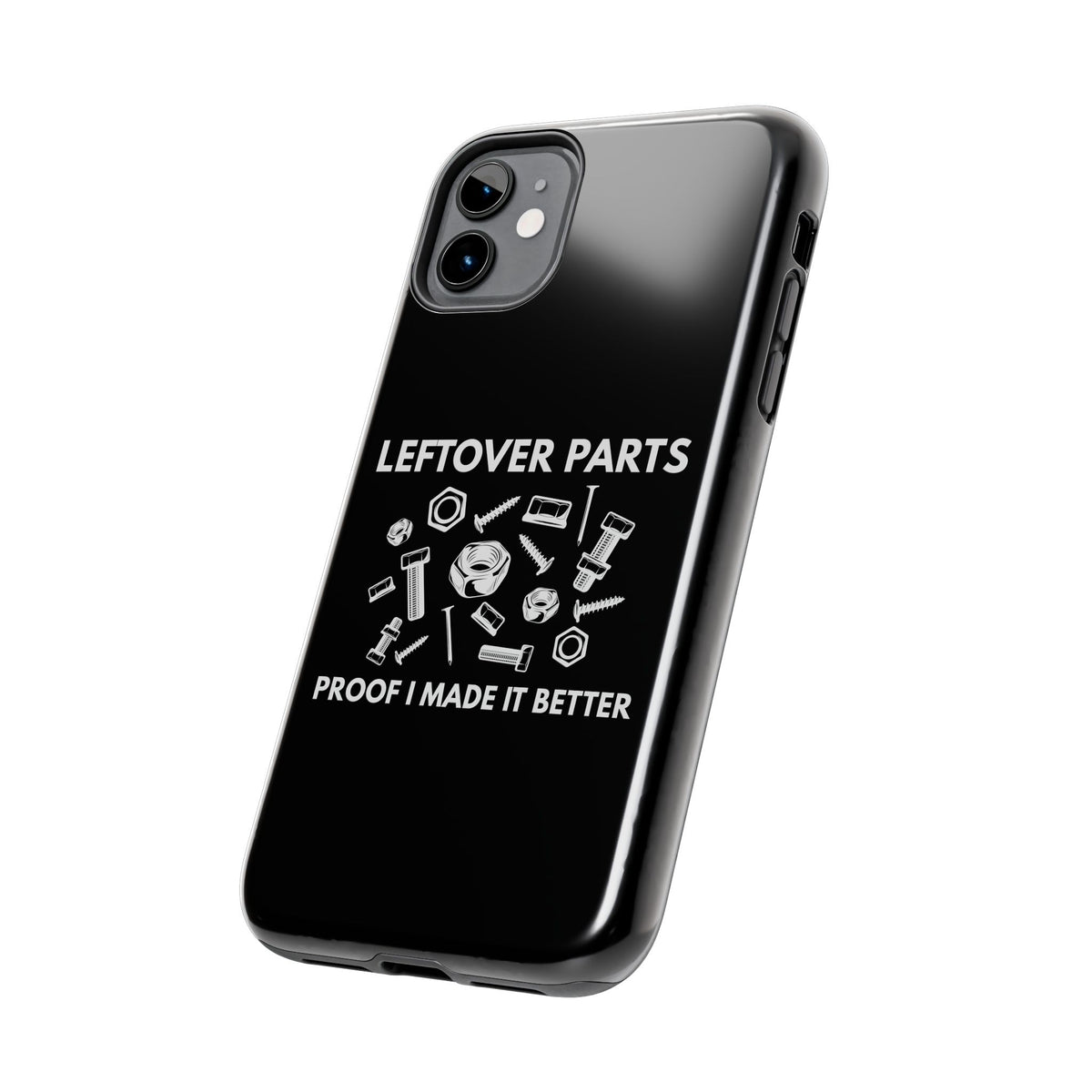 Leftover Parts Phone Case | Funny Mechanic &amp; Handyman Dad Gift