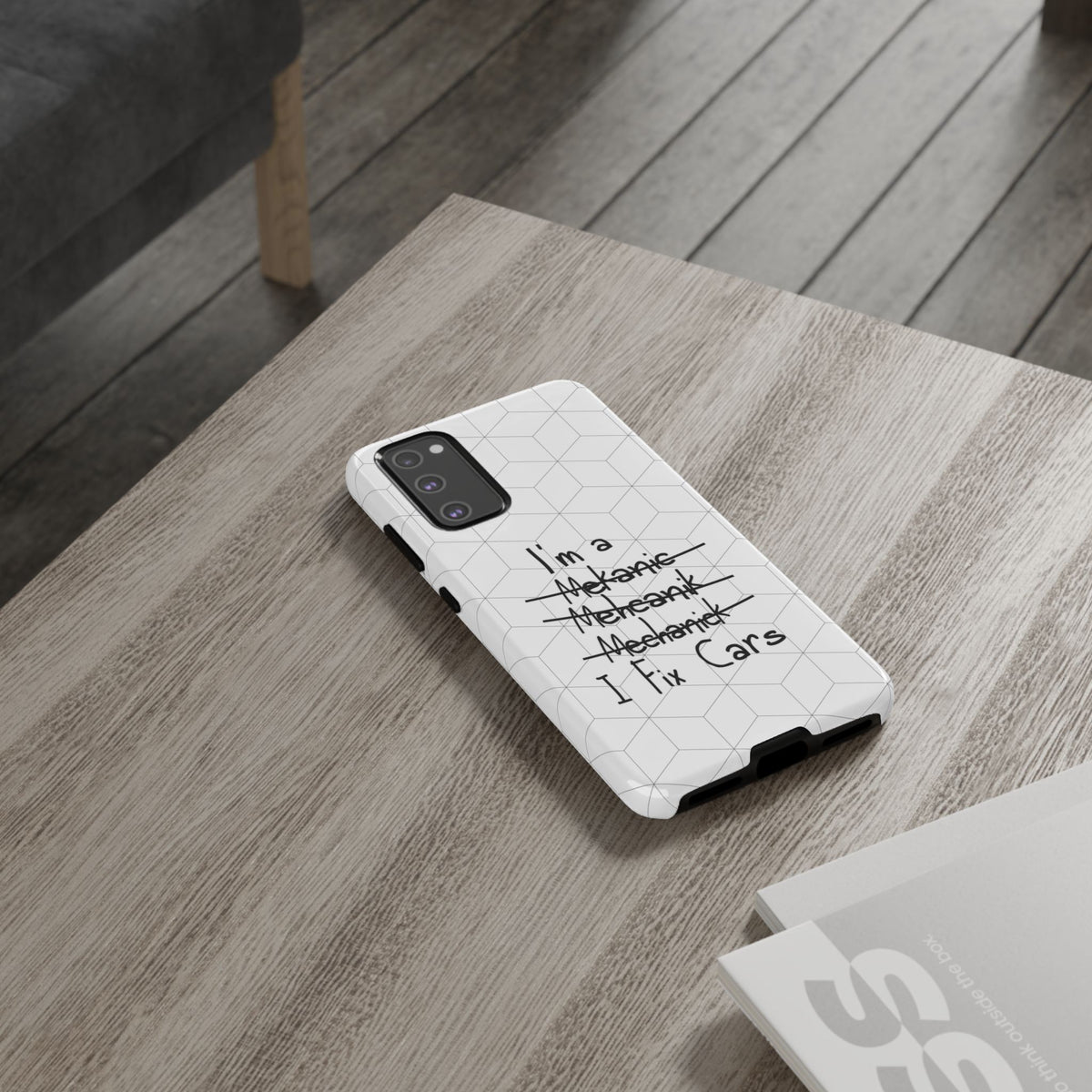 Mechanic I Fix Cars Funny Tough Phone Case | Car Guy Gift